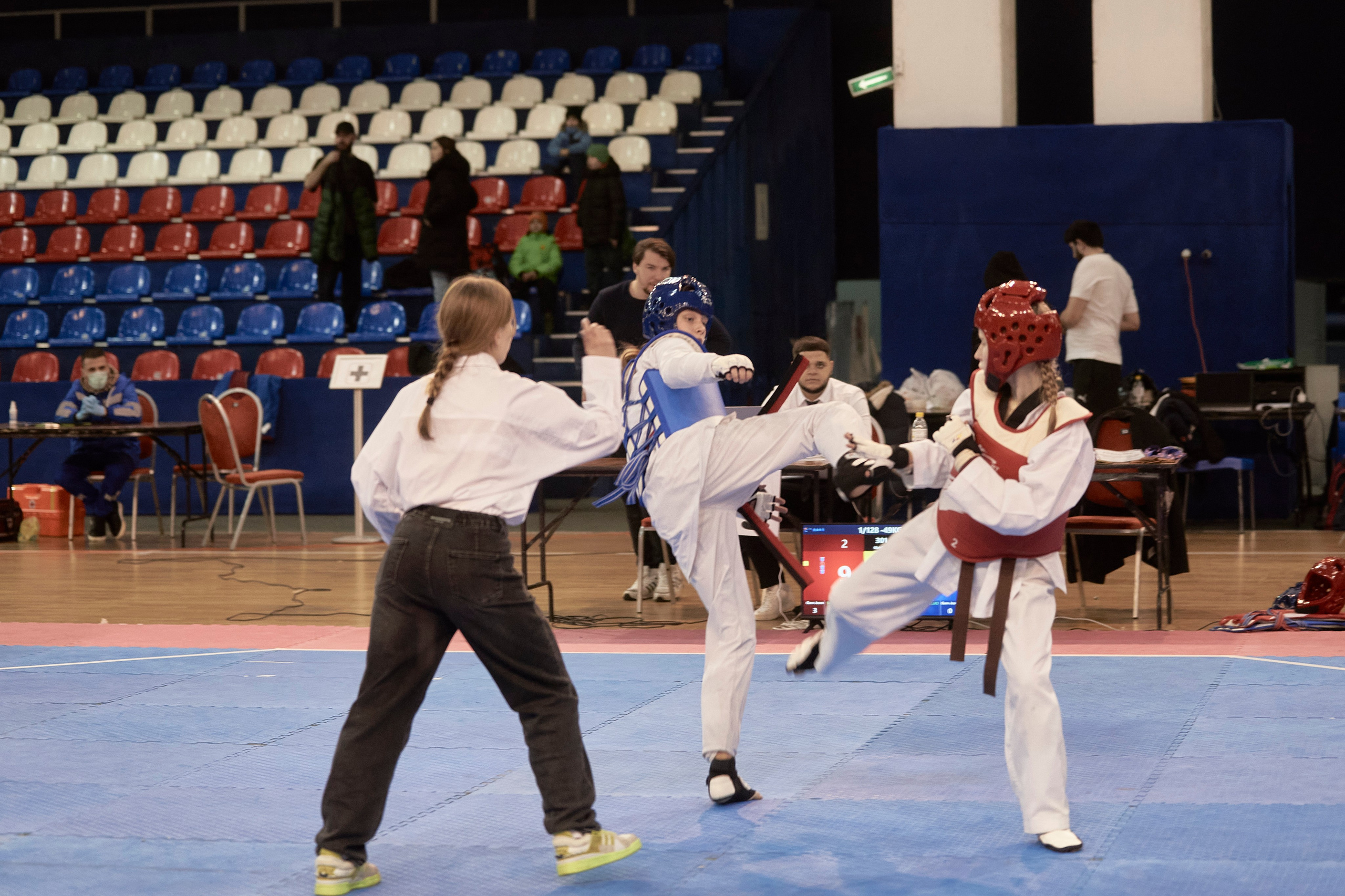 Taekwondo kids. Фотограф Наталья Леонова