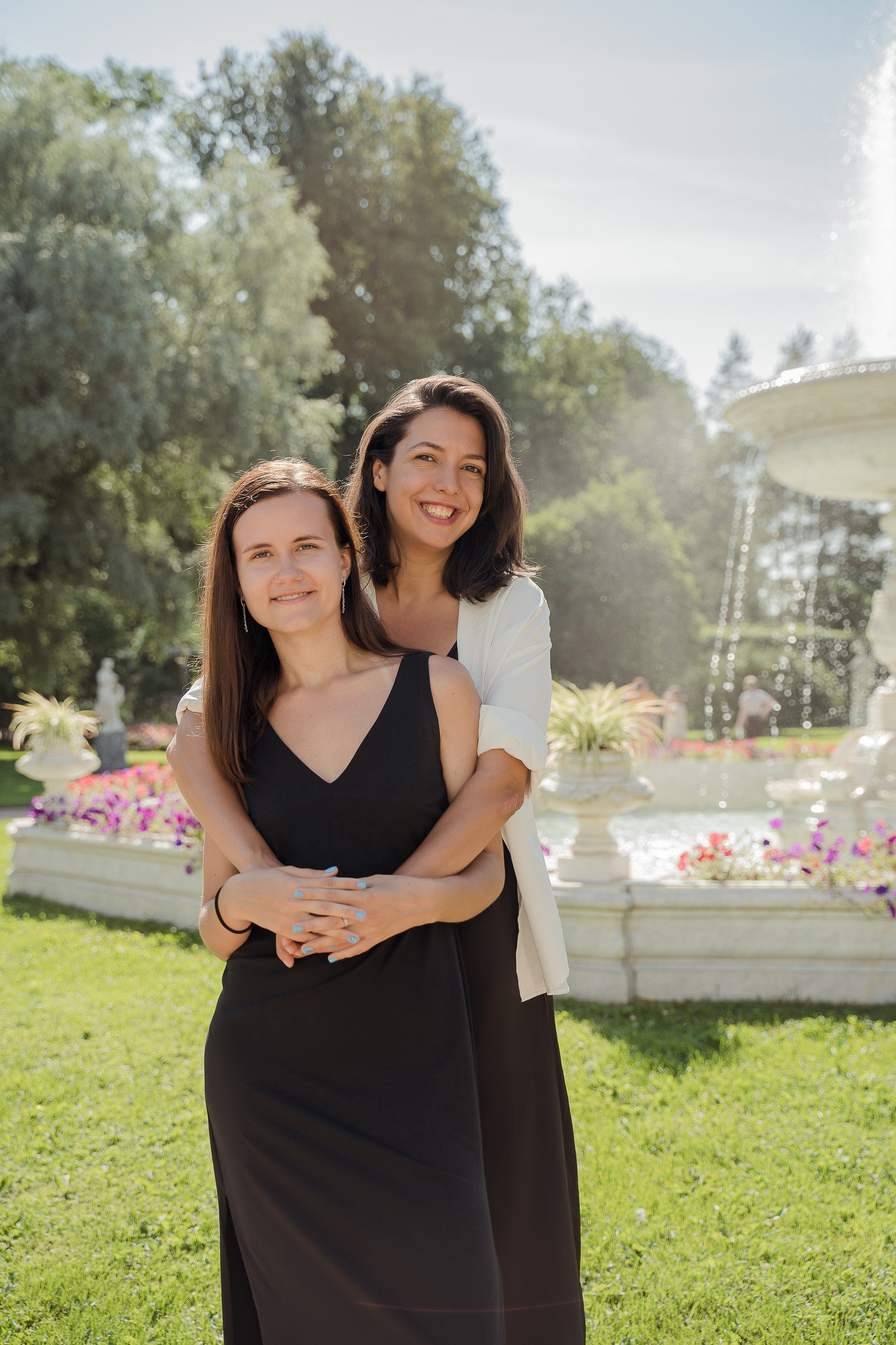 Семейная фотосессия в Екатерининском парке Царского Села. Свадебный и семейный фотограф в Пушкине и Санкт-Петербурге Мария Филиппова