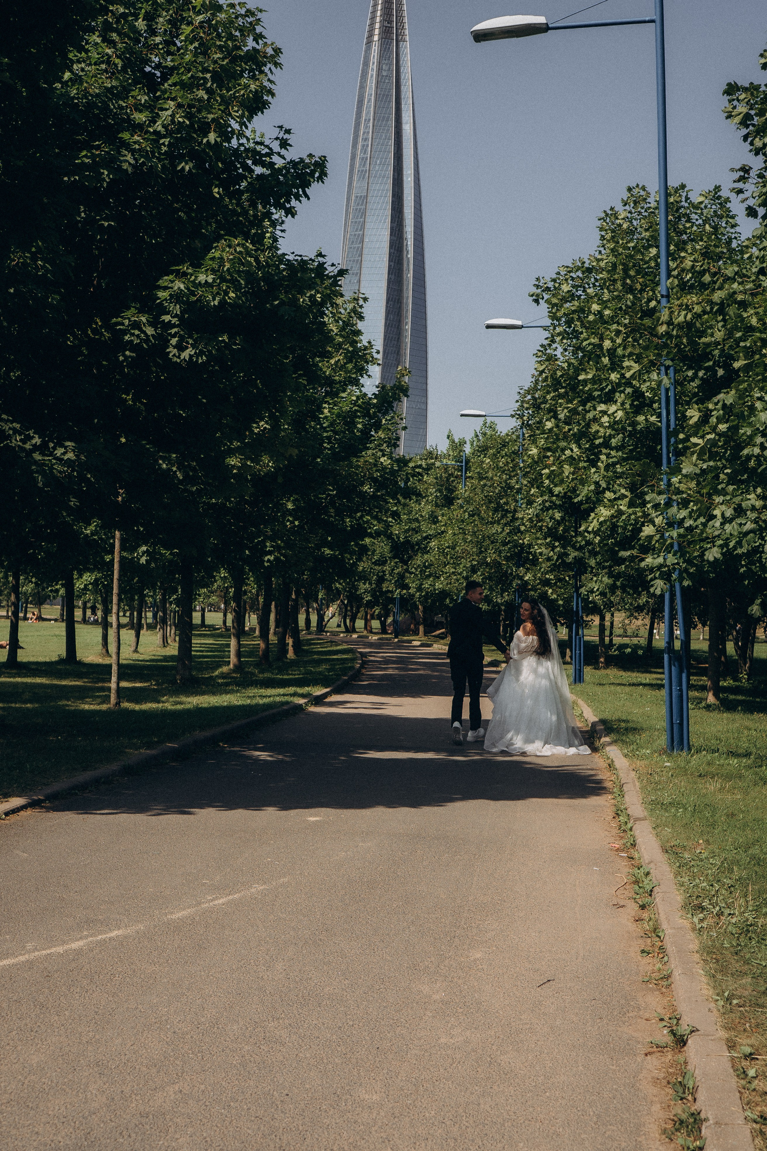 СВАДЕБНАЯ СЬЕМК В ПАРКЕ 300-ЛЕТИЯ. Профессиональный фотограф, Санкт-Петербург — Виктория Богомолова