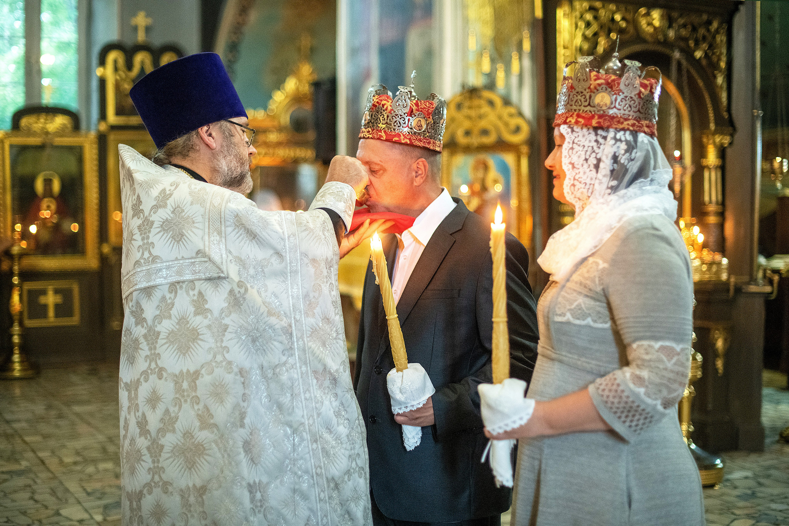 Венчание Ирины и Андрея. Свадебный и портретный фотограф в Москве Галина Борисова
