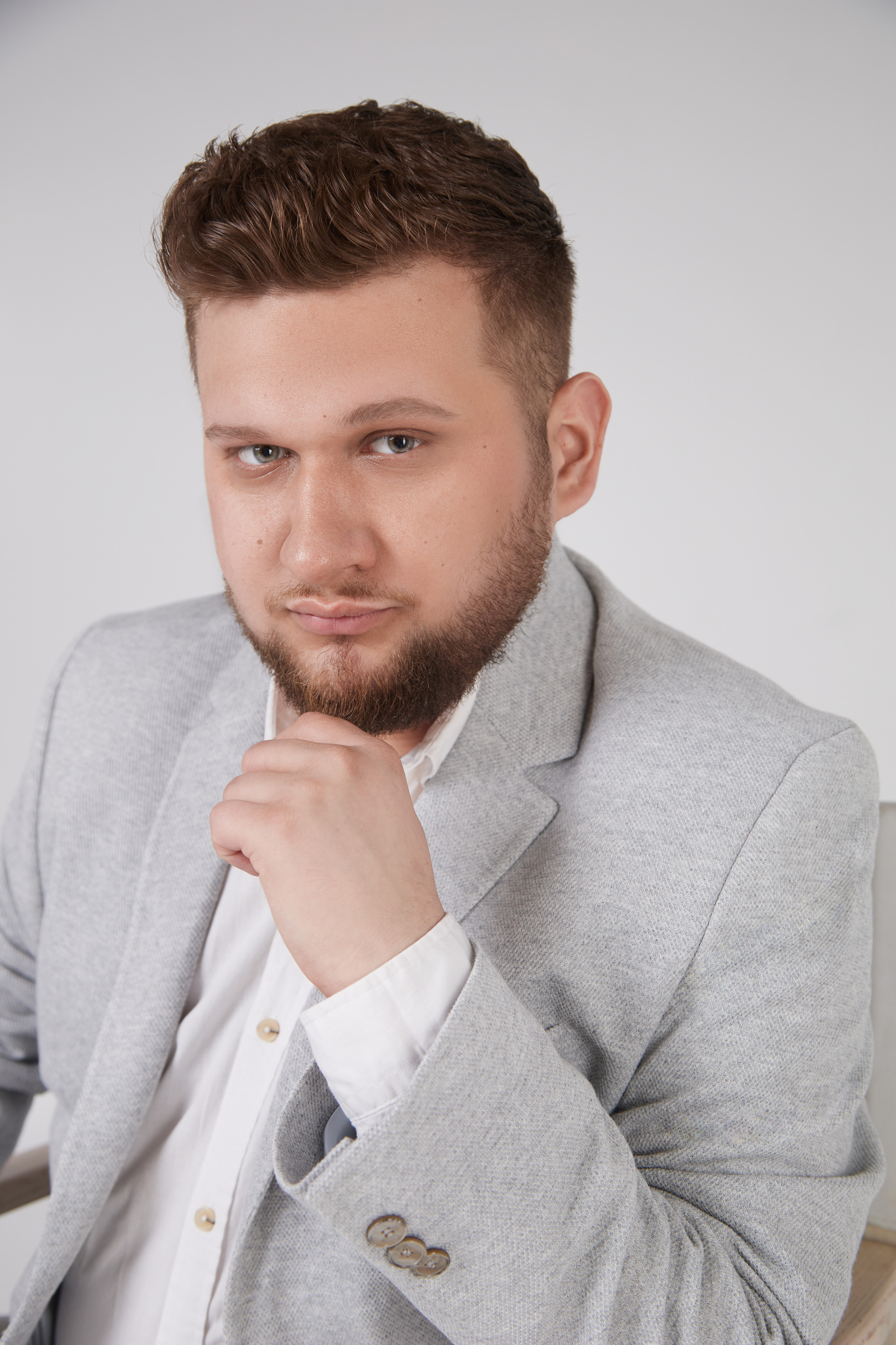 Бизнес-портрет. Саша Лампочкин. Портретный фотограф в Москве