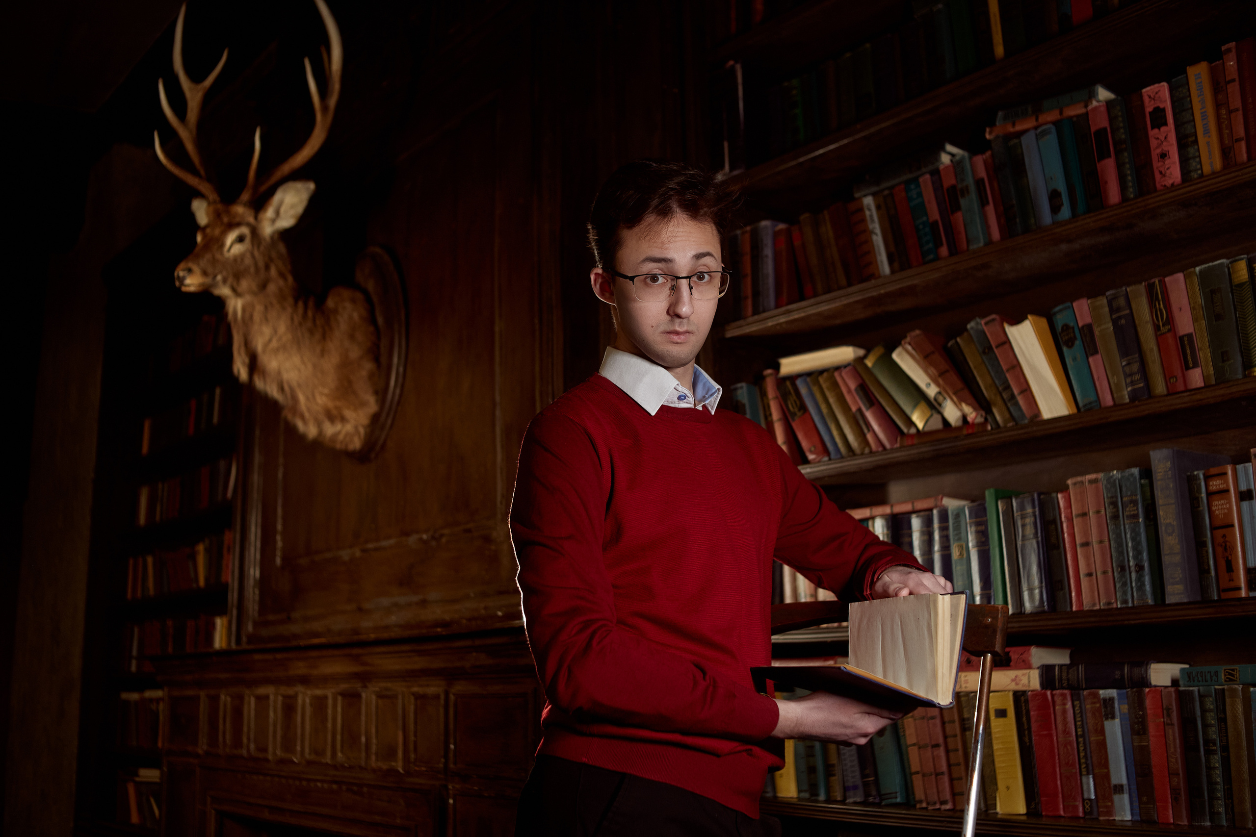 Бизнес-портрет. Саша Лампочкин. Портретный фотограф в Москве