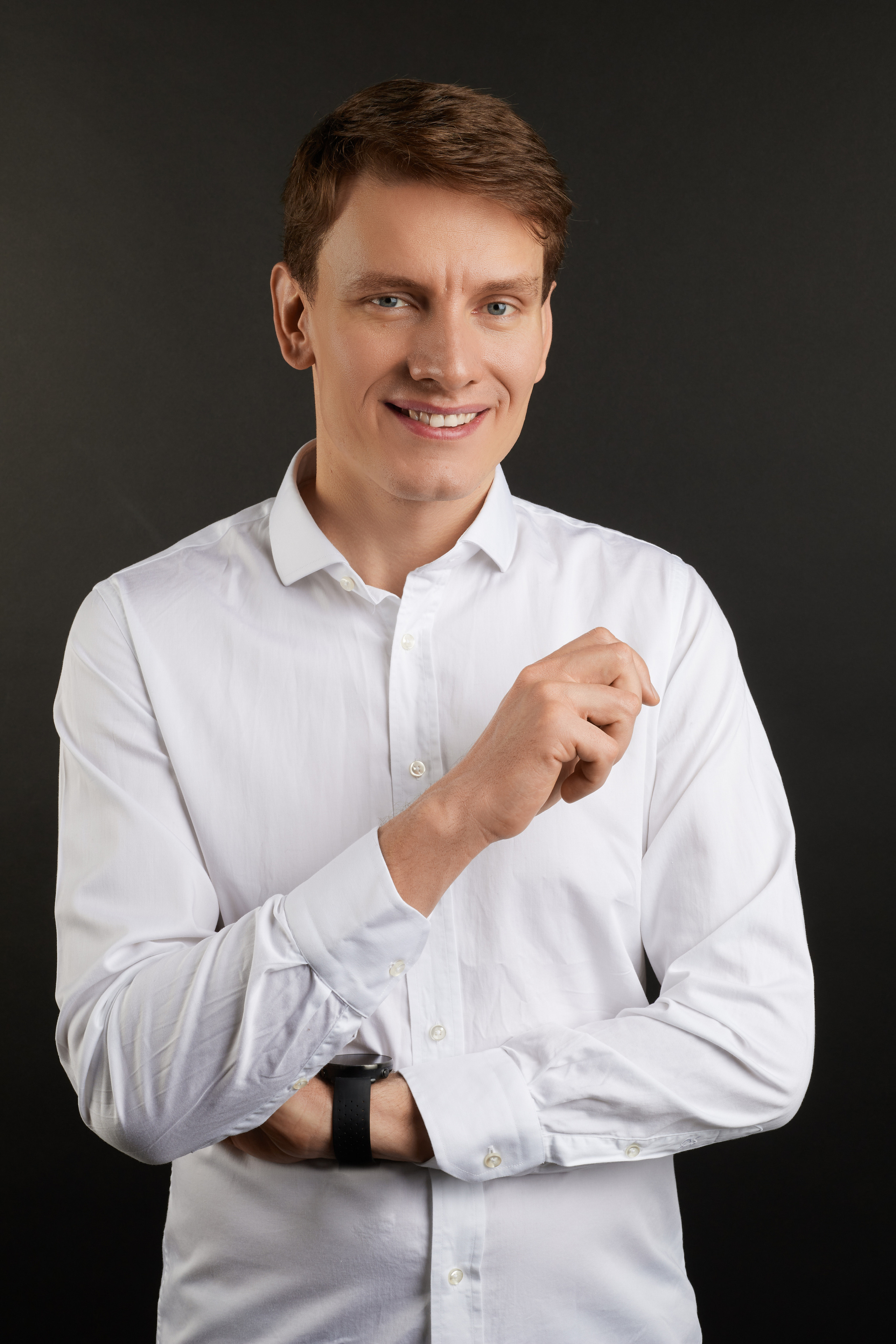 Бизнес-портрет. Саша Лампочкин. Портретный фотограф в Москве