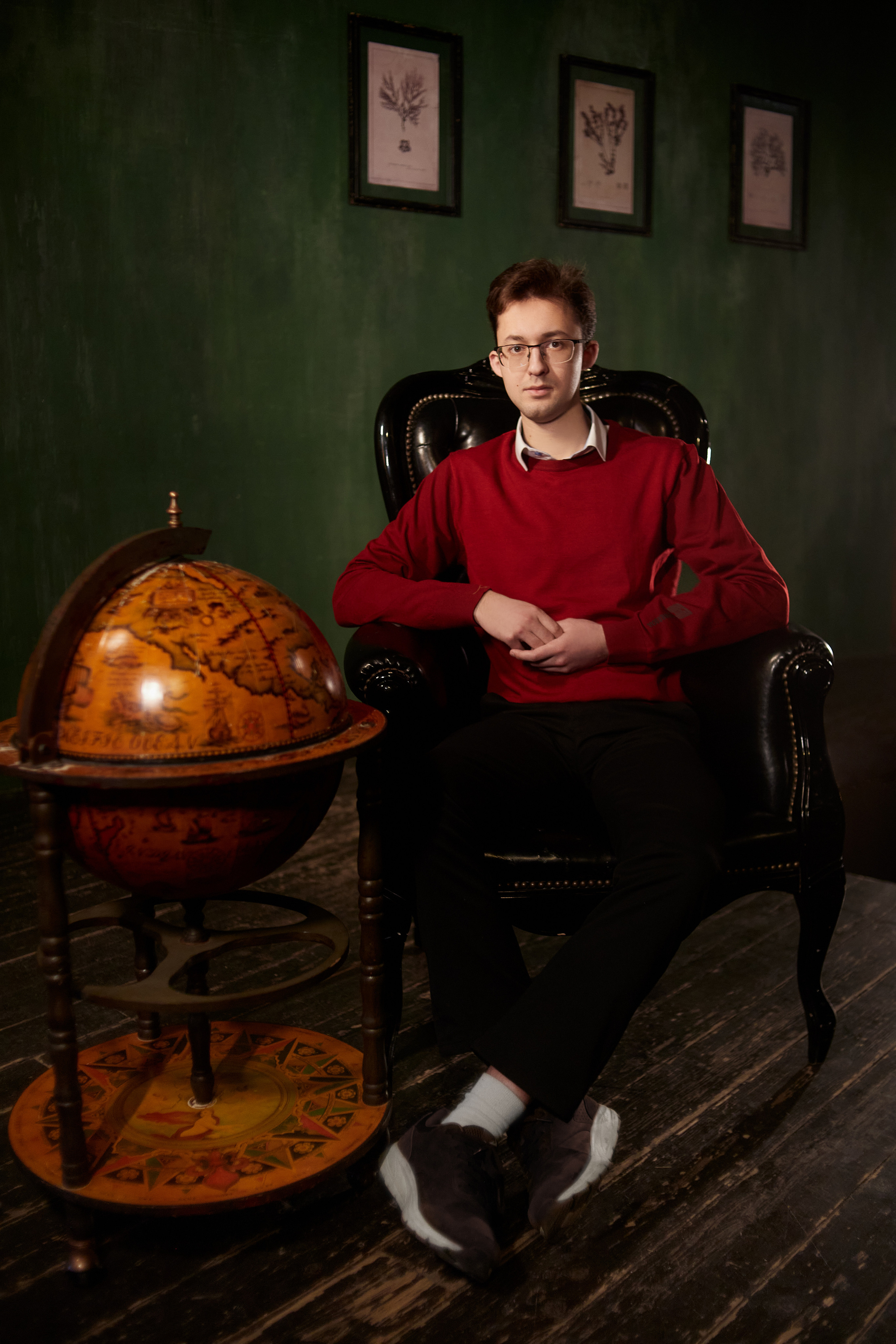 Бизнес-портрет. Саша Лампочкин. Портретный фотограф в Москве