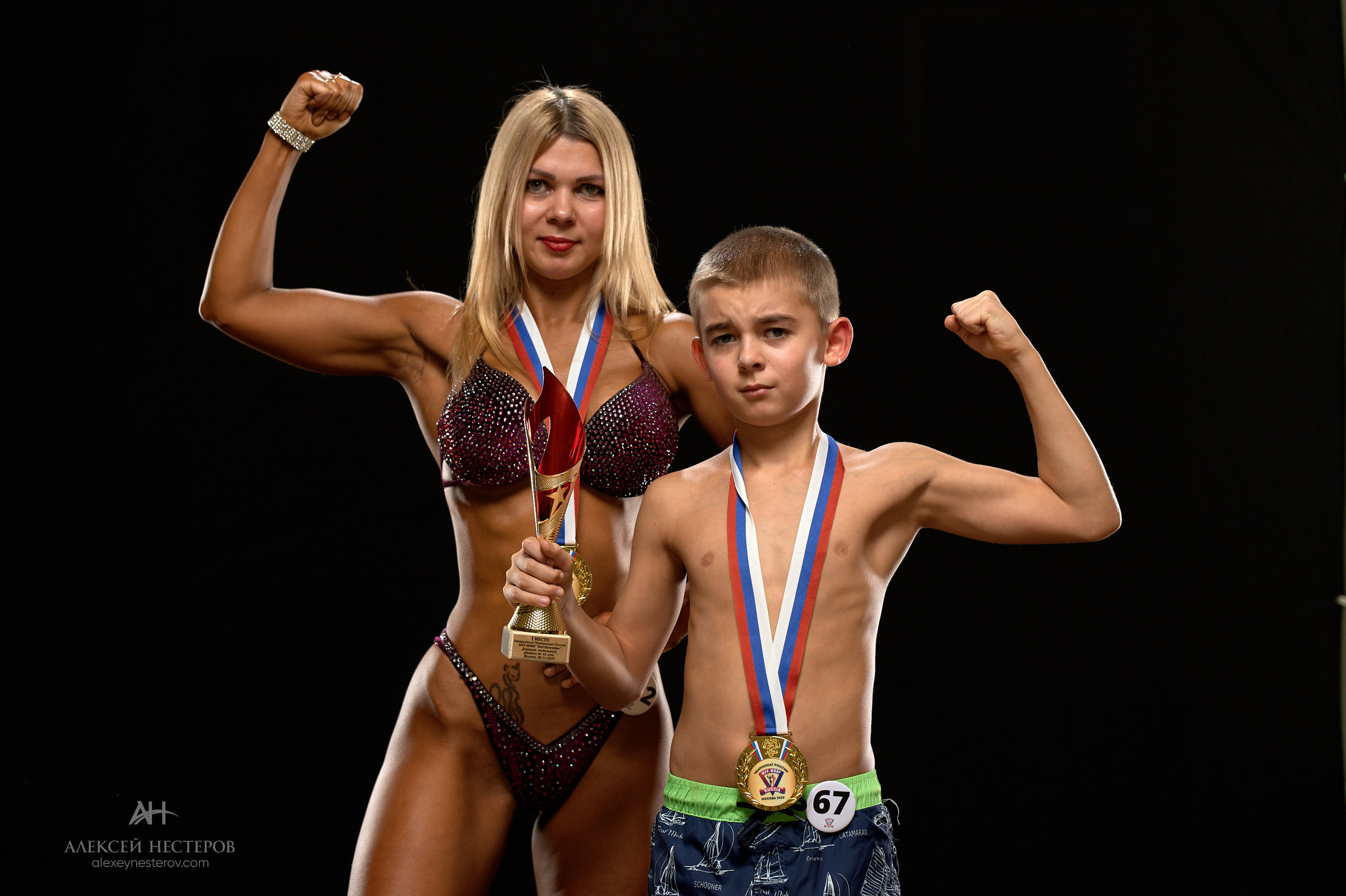 Соревнования по фитнесу и бодибилдингу WFF 2020. Спортивный фитнес фотограф Алексей Нестеров