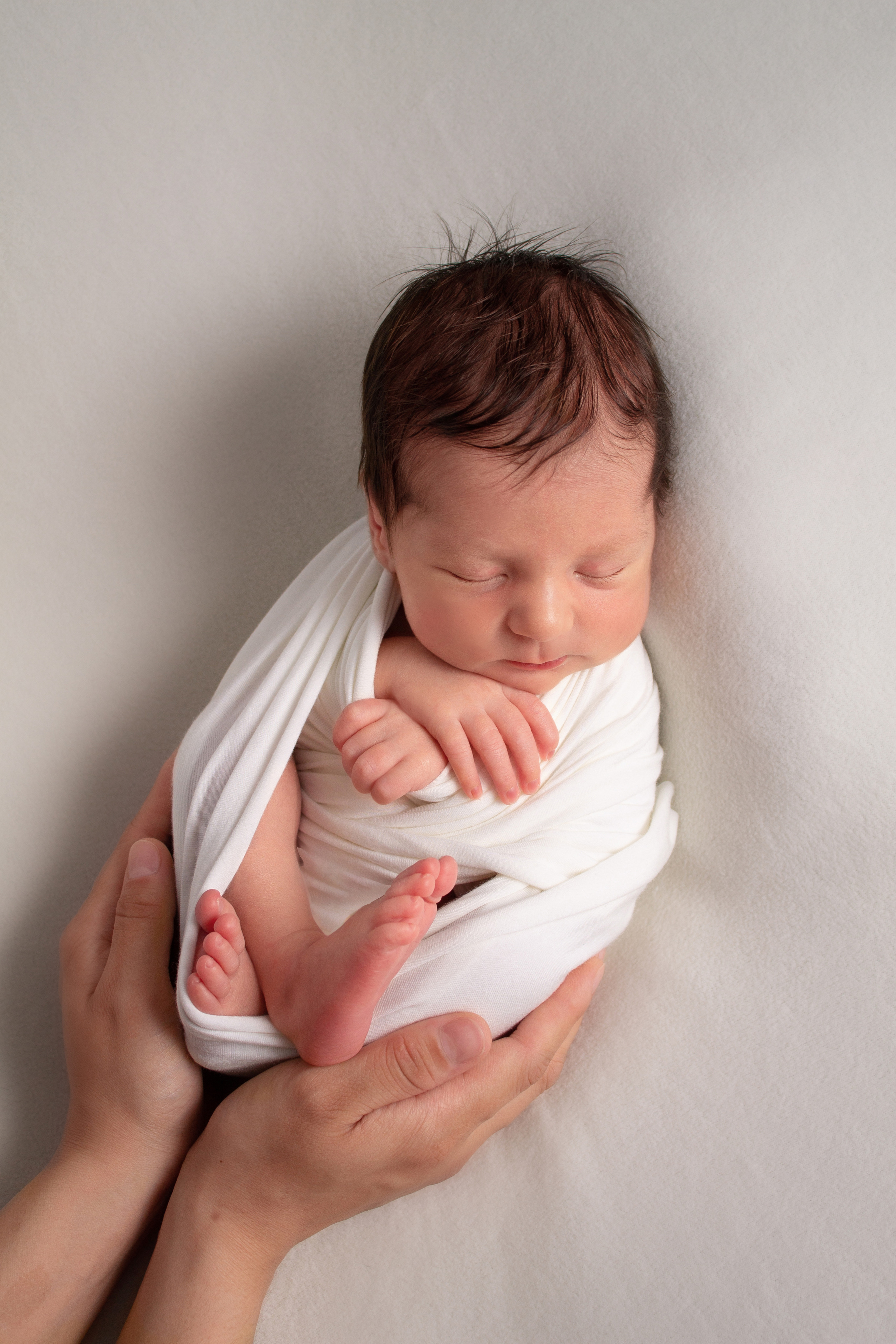 Классическая фотосессия малыша. Фотограф новорожденных малышей в Омске и Омской области Эльвира Камаева