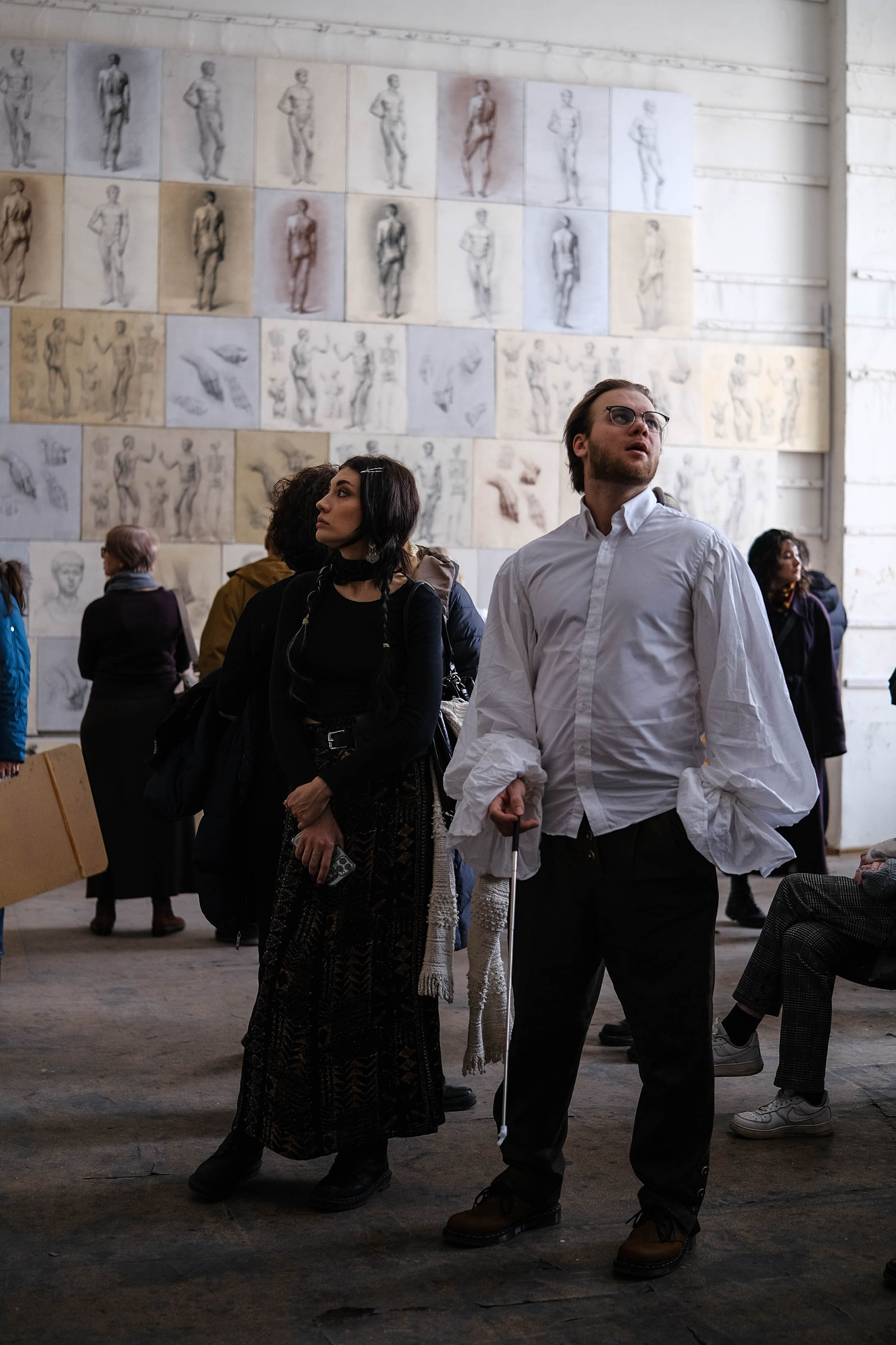 Репортаж частной экскурсии художника Михаила Соловьева в академии художеств Репина. Портретные и творческие съемки Санкт-Петребург