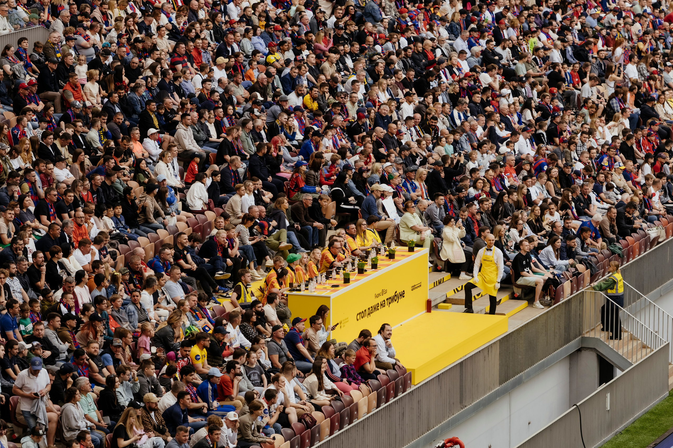 Яндекс Еда x Burger King На финале кубка России по футболу. Репортажный, event, концертный и backstage фотограф из Москвы Виталий Кривцов