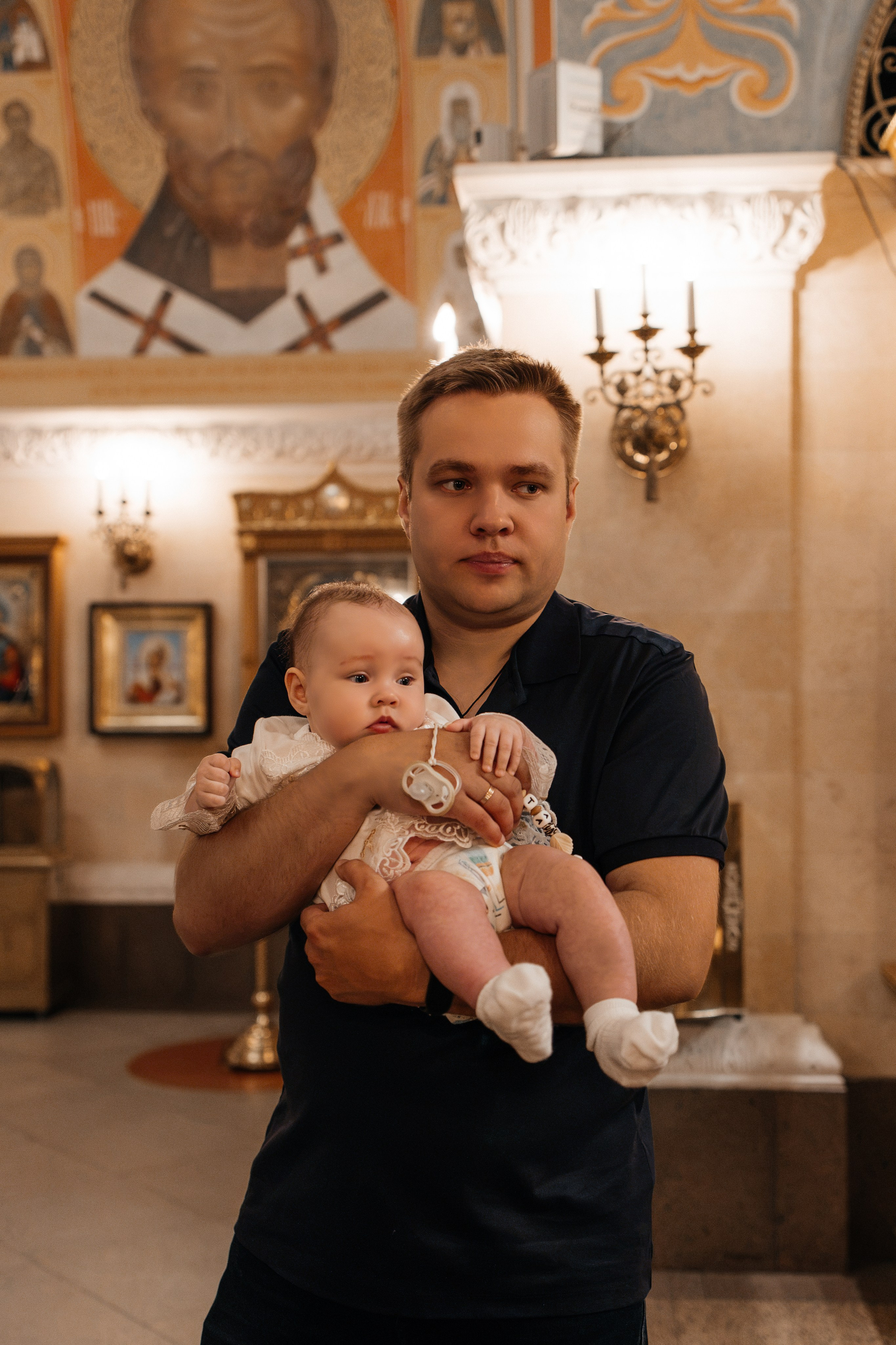 Крещение Анны. Семейный фотограф в Москве Алина Киблина