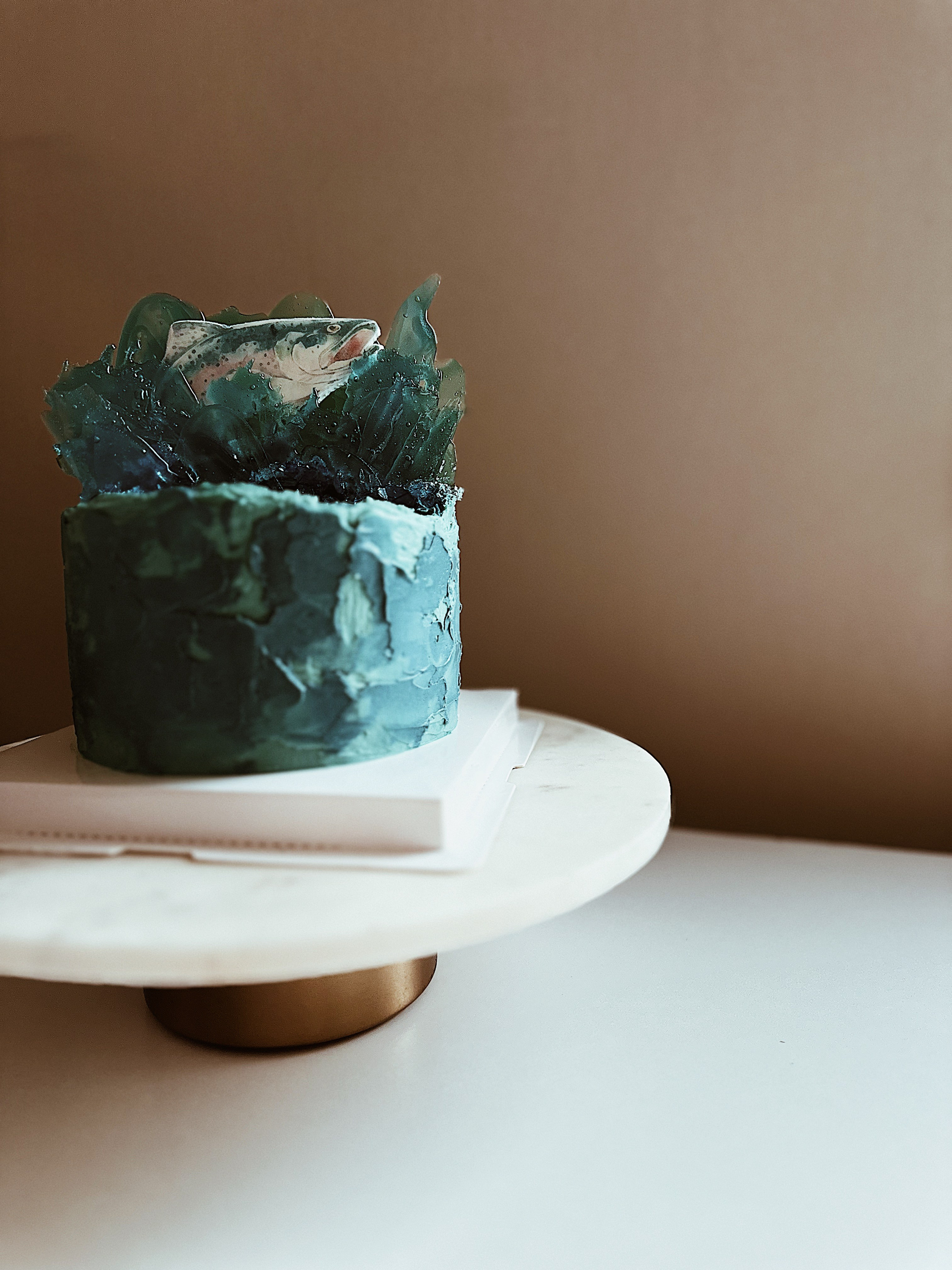 Торт рыбаку. Арт-кондитер в Москве Маша Шафран