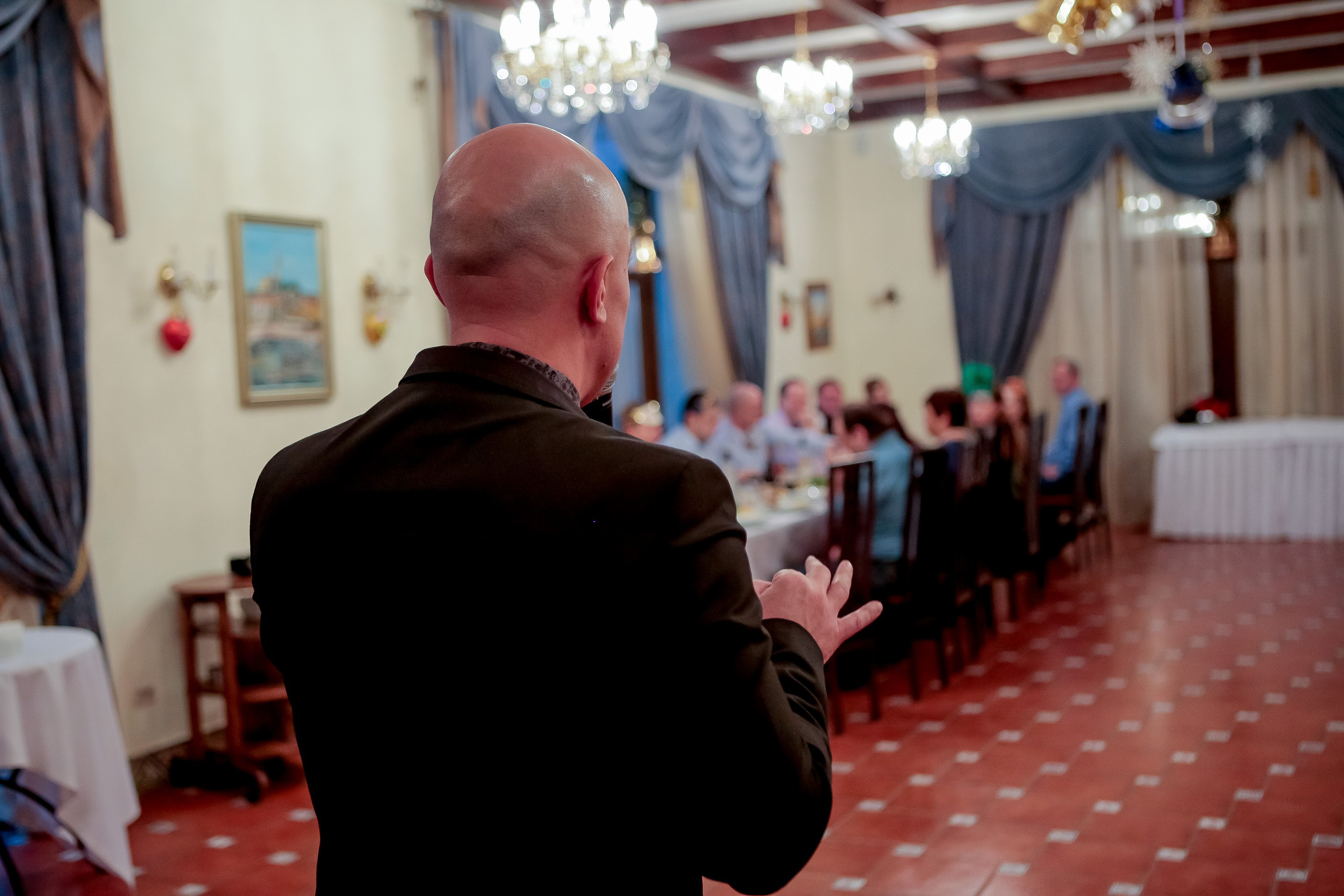 Корпоратив. Max Matvich and Victoria Basova are professionals in their field