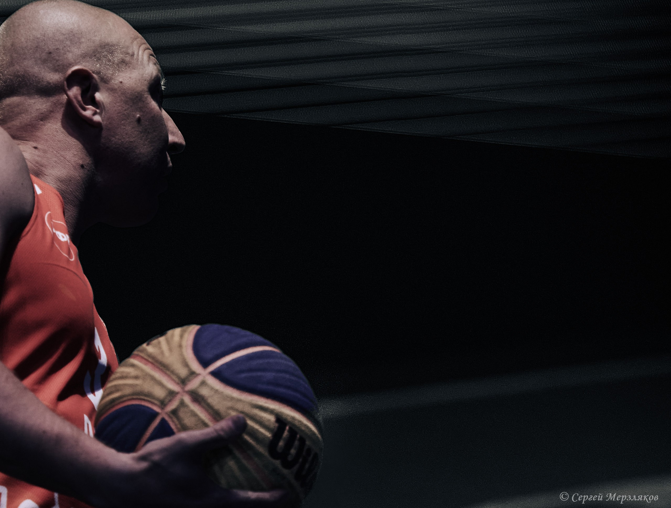 Лига Сильных. Ижевск 2024. Баскетбол на колясках. Спортивный репортажный фотограф в Ижевске Сергей Мерзляков