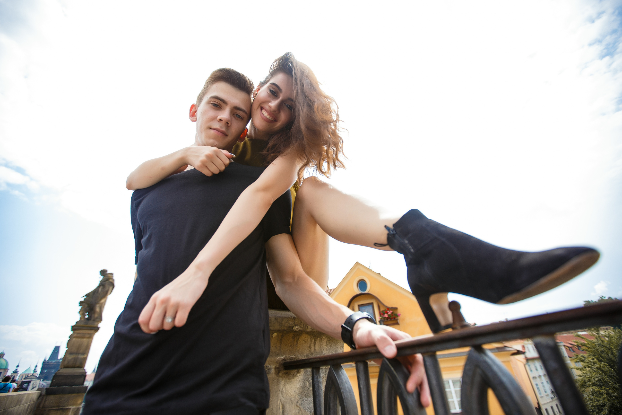 Андрей и Настя в Праге. Фотограф из Екатеринбурга Тёма Дубовцев