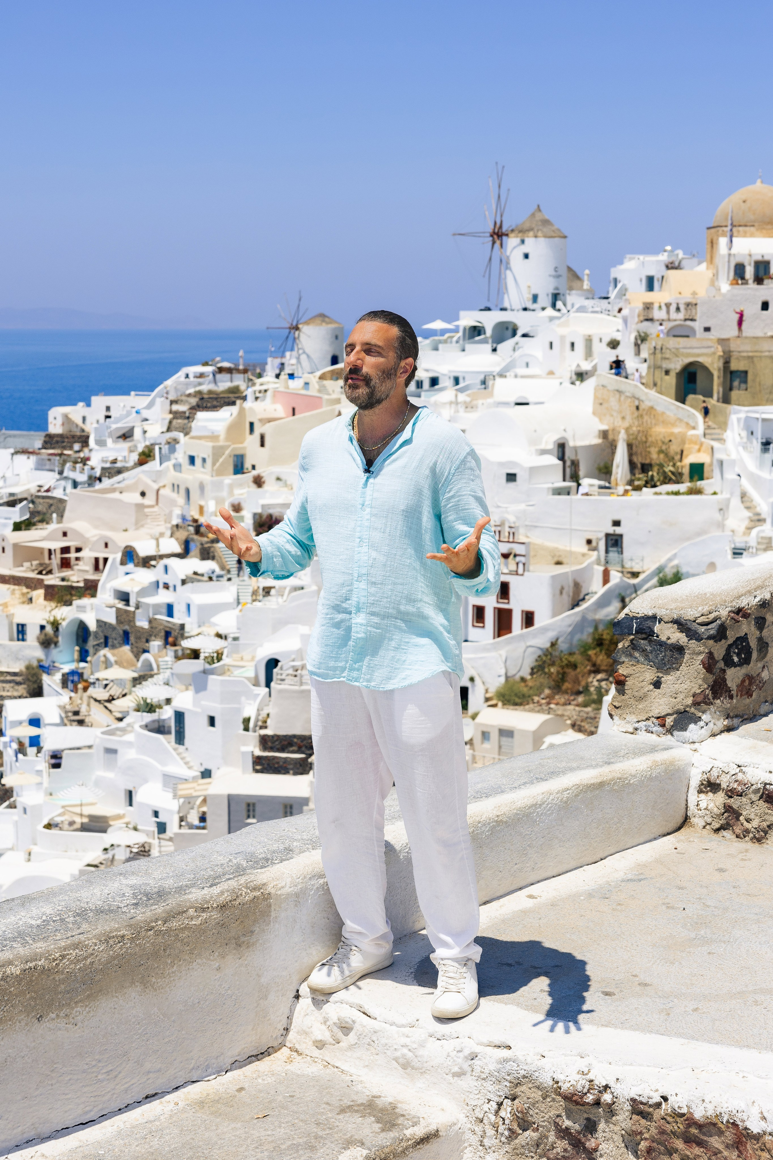 Санторини. Фото департамент круизного лайнера Астория Гранде