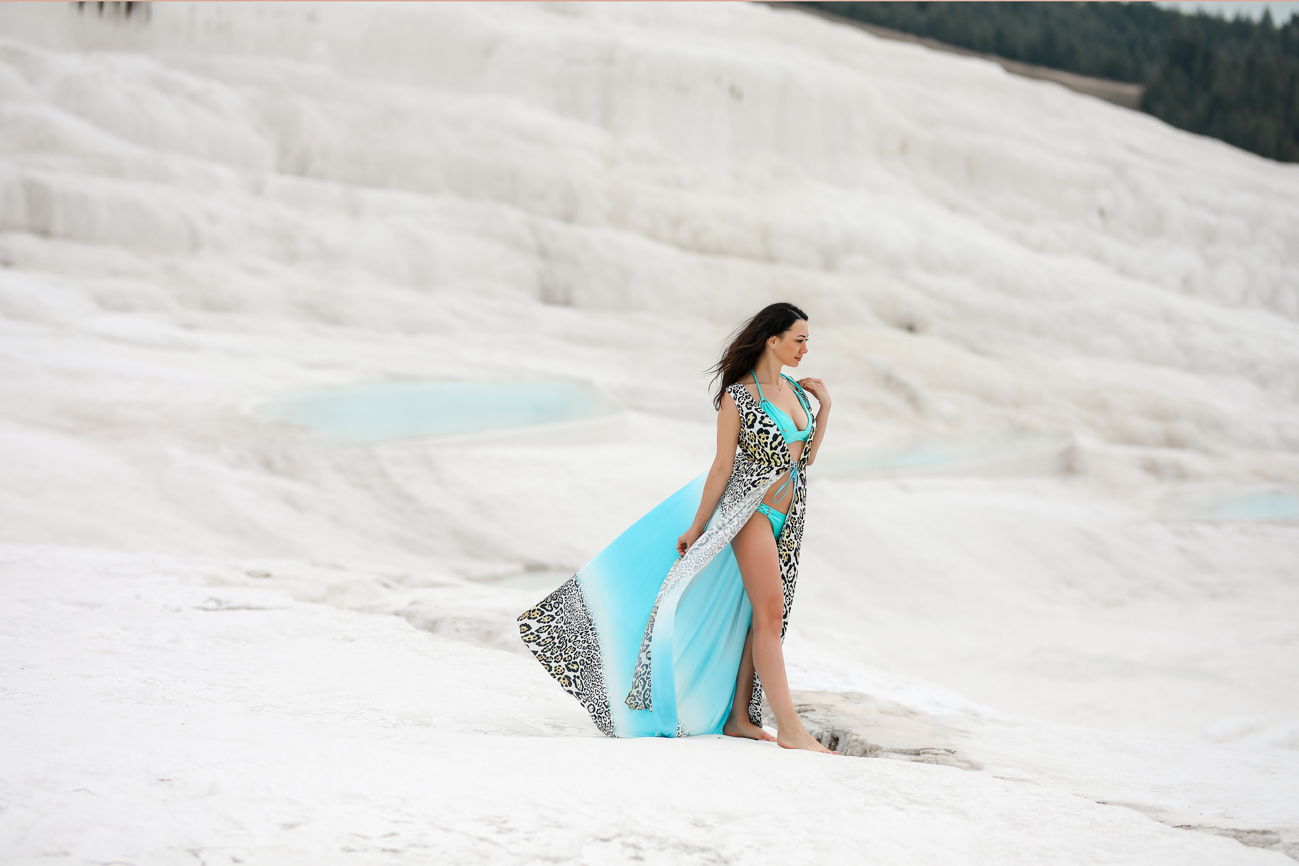 Photoshooting in Pamukkale