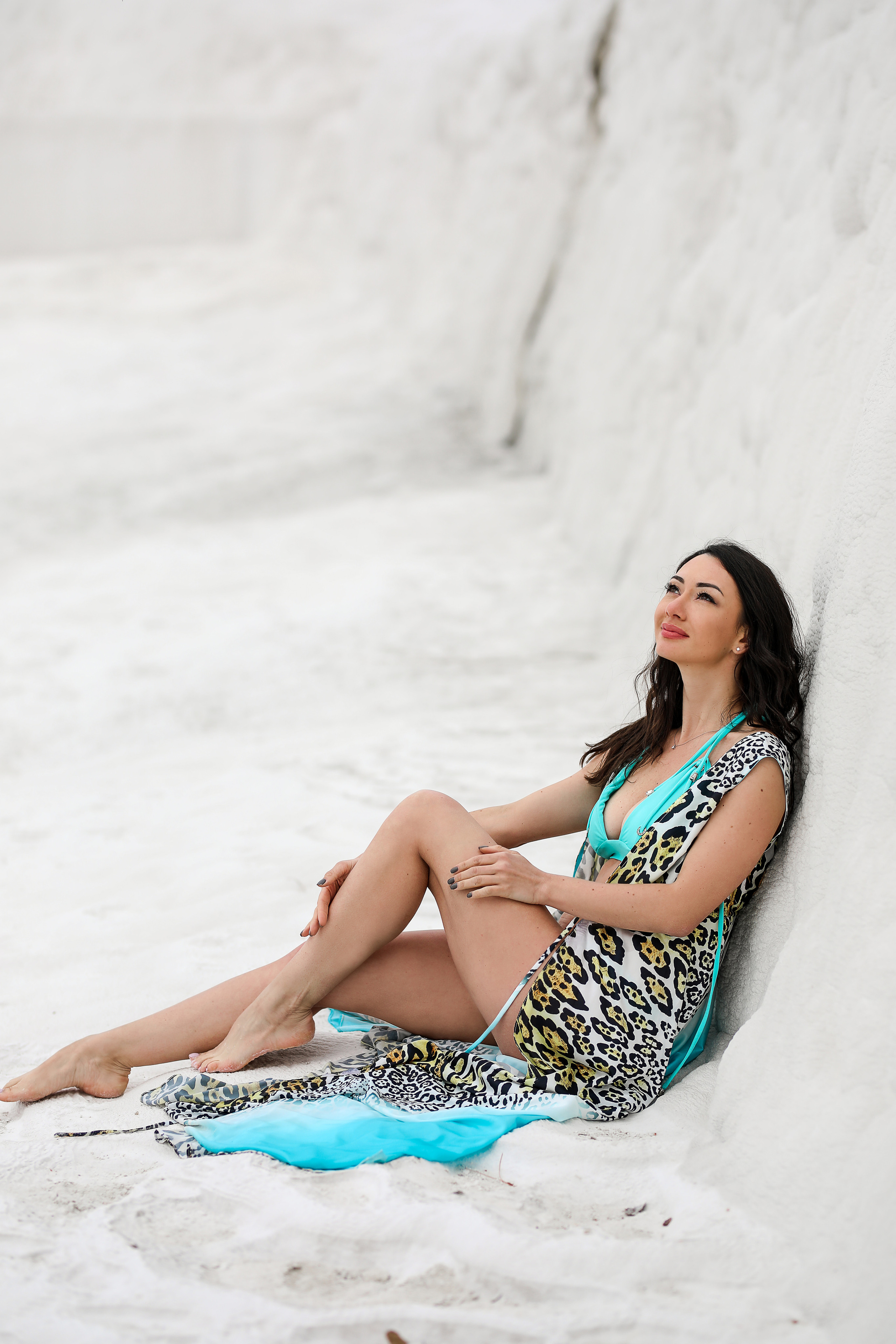 Photoshooting in Pamukkale