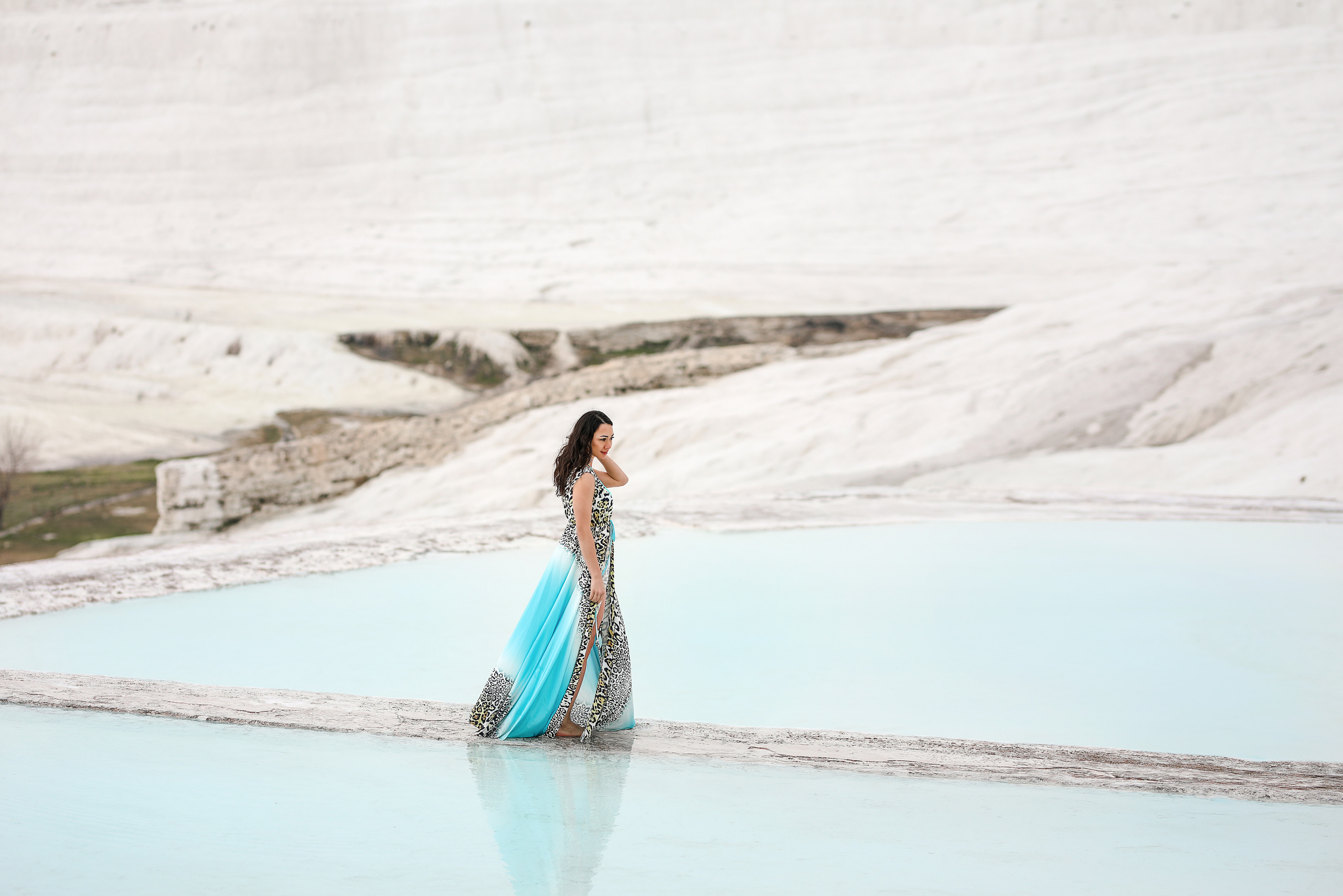 Photoshooting in Pamukkale