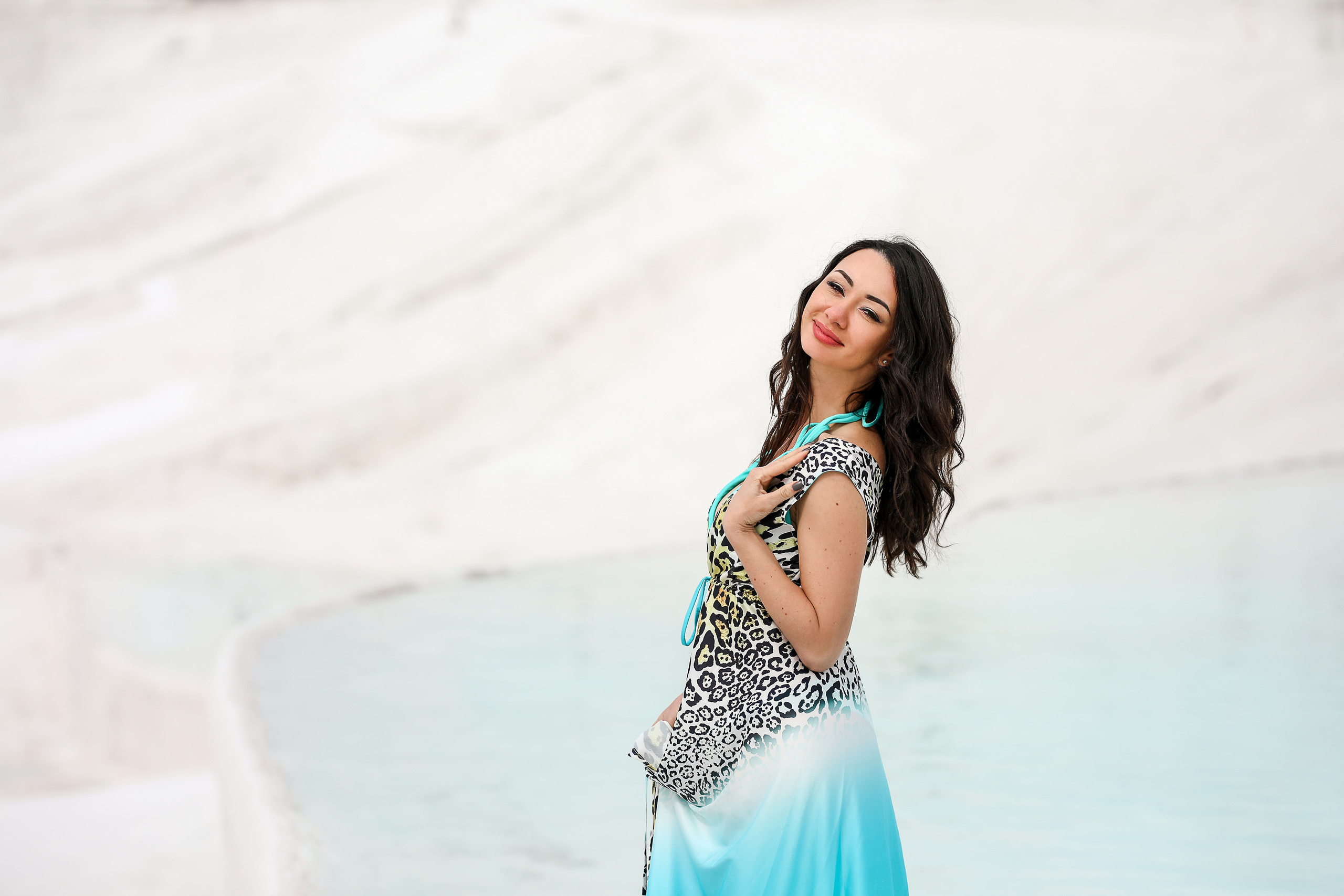 Photoshooting in Pamukkale