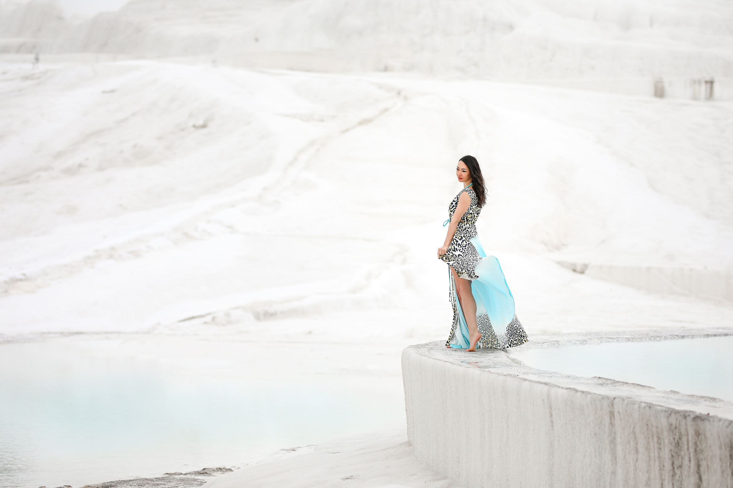 Photoshooting in Pamukkale