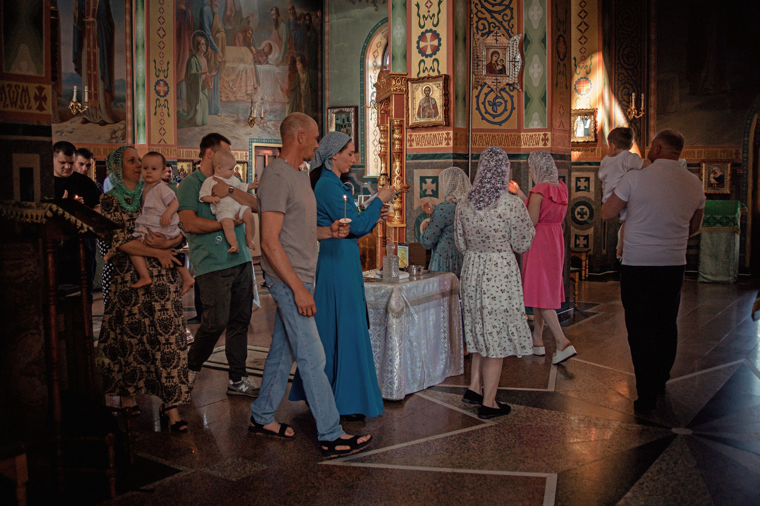 Общее крещение. Семейный и детский фотограф в Москве Ольга Кривенцова