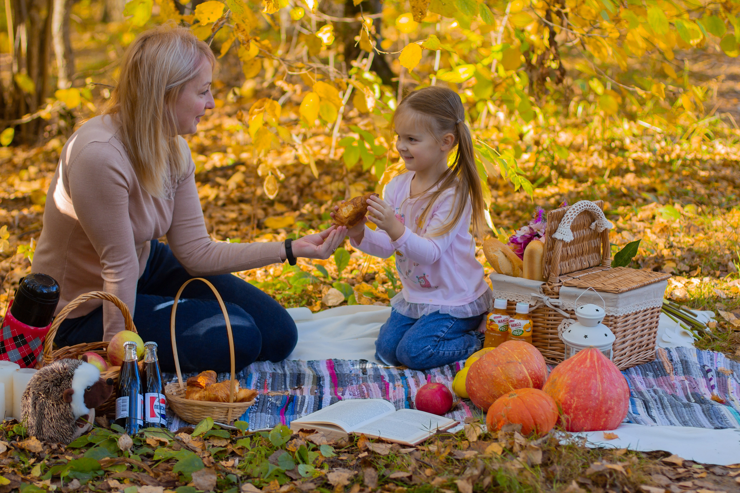 Осенние фотосессии. Детский и семейный фотограф в Москве Левандовская Анастасия