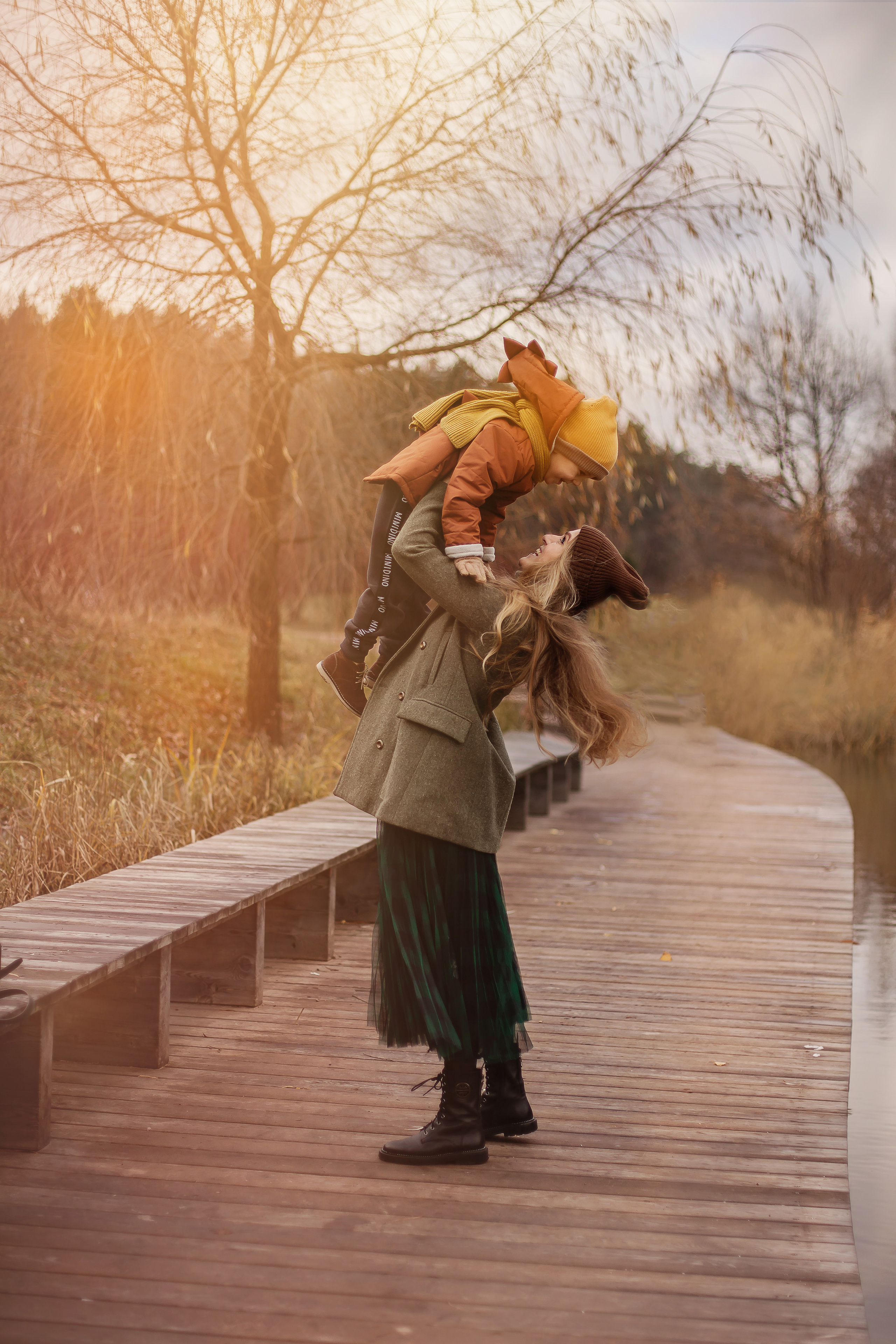 Осенние фотосессии. Детский и семейный фотограф в Москве Левандовская Анастасия