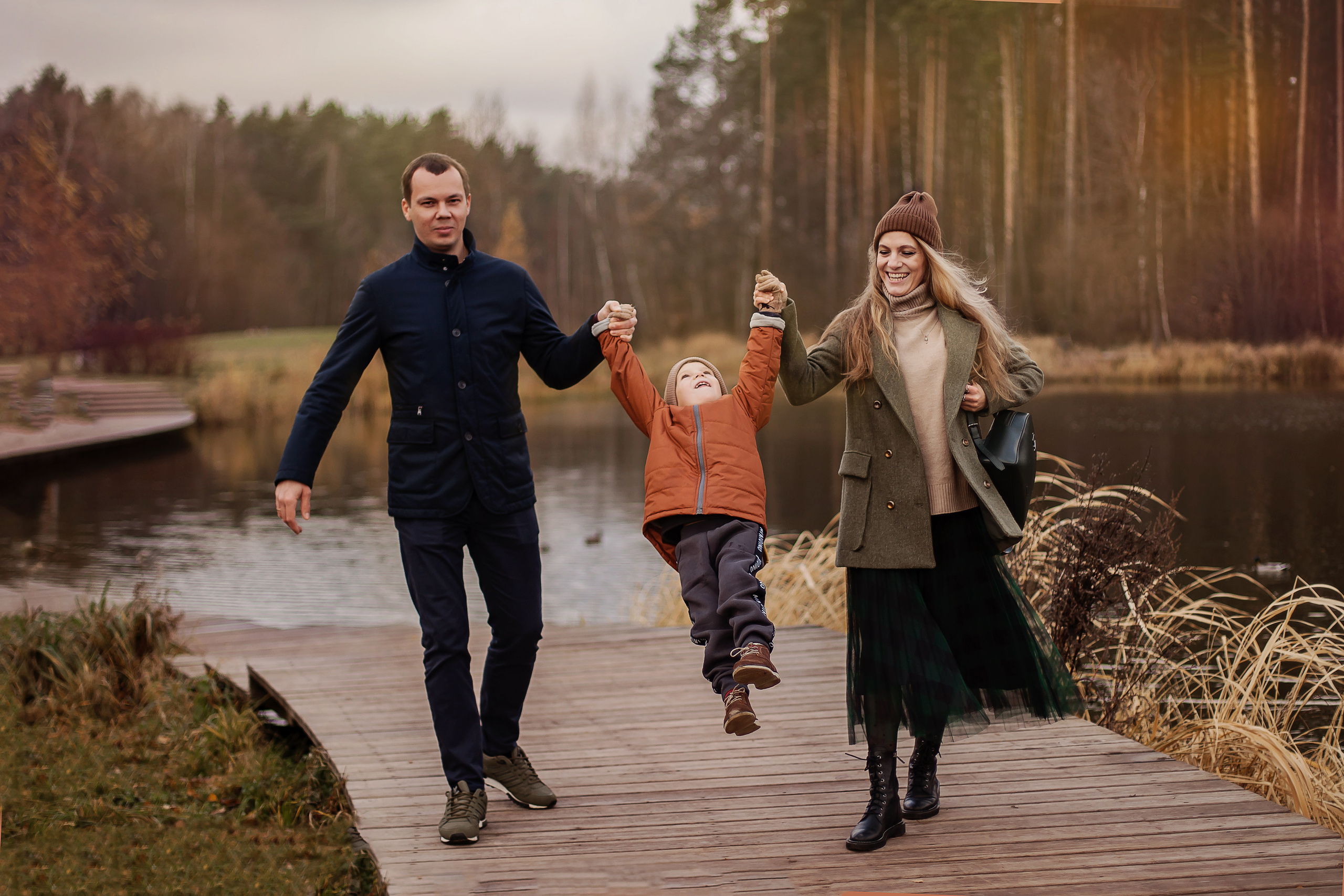 Осенние фотосессии. Детский и семейный фотограф в Москве Левандовская Анастасия