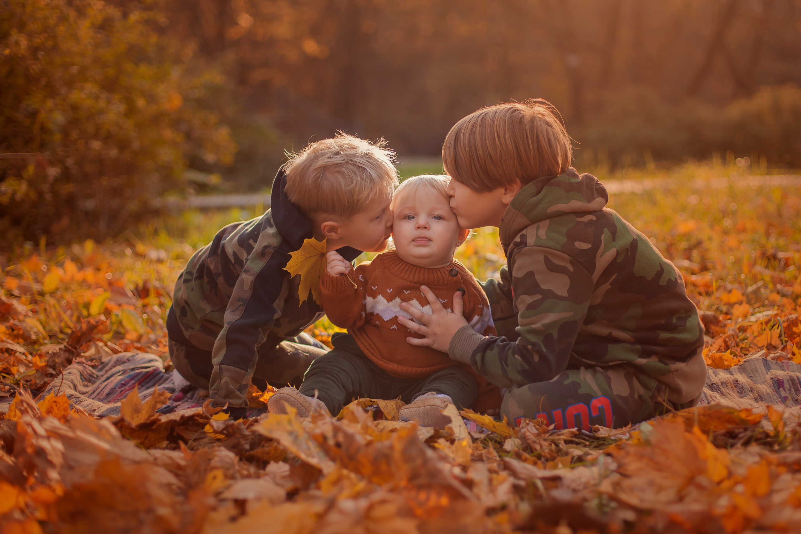 Осенние фотосессии. Детский и семейный фотограф в Москве Левандовская Анастасия