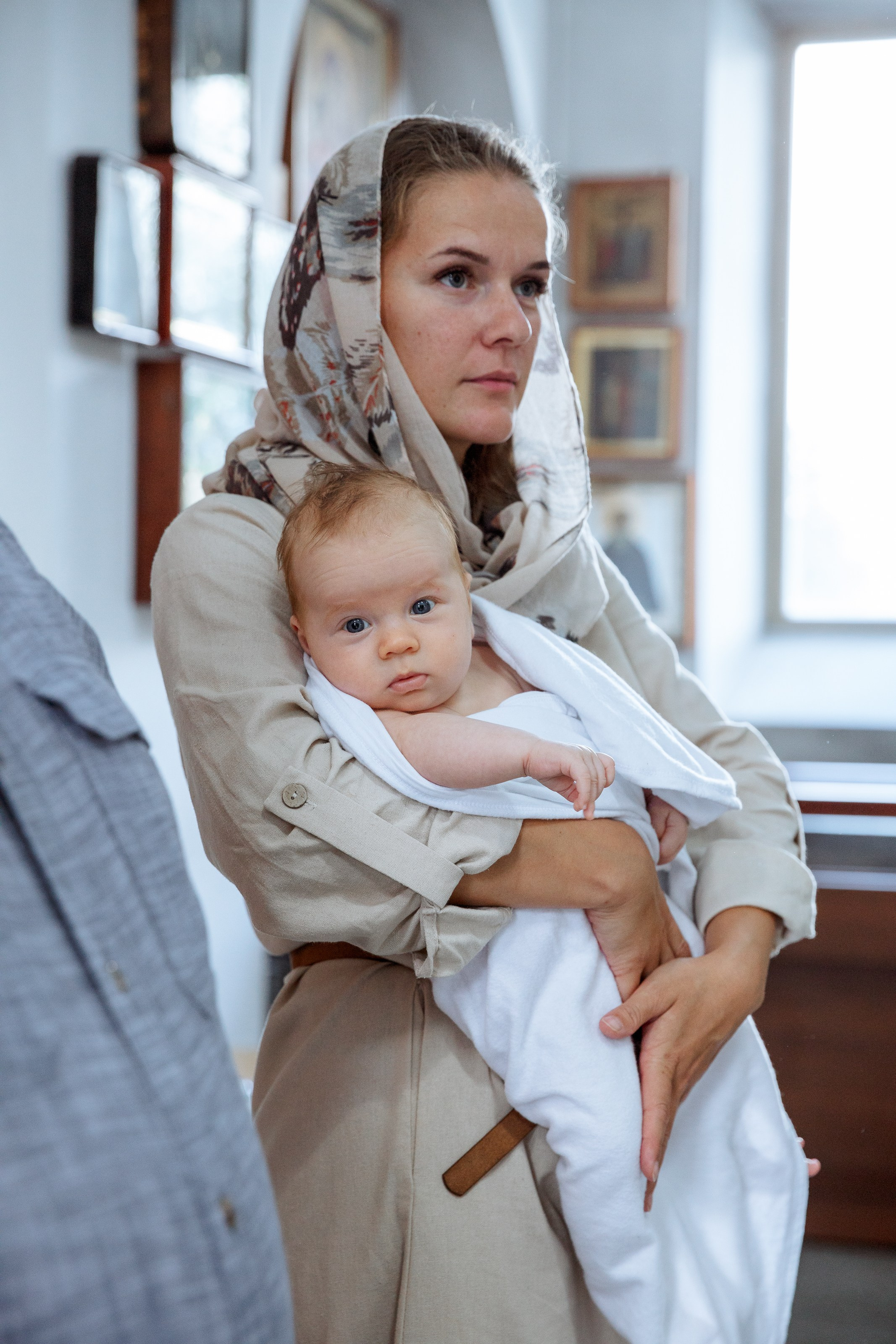 Крещение Сияны. Портретный и семейный фотограф в Москве Ирина Голубчина