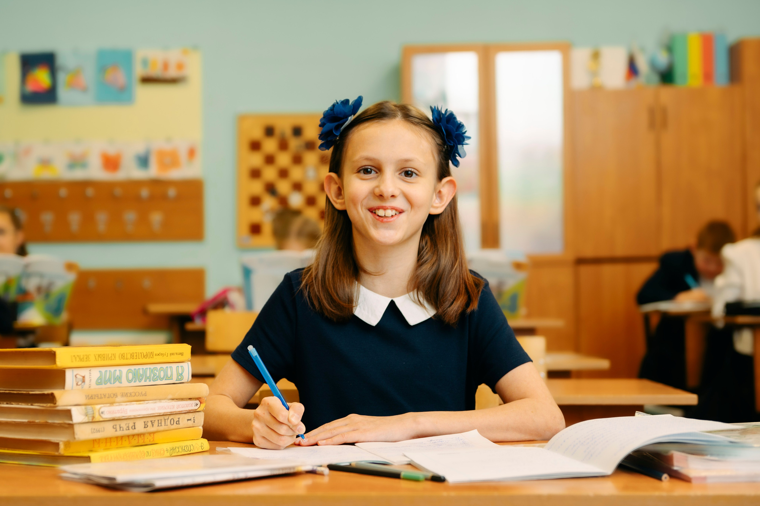 Школьная фотосессия. Анна Боровикова, фотограф Пушкино