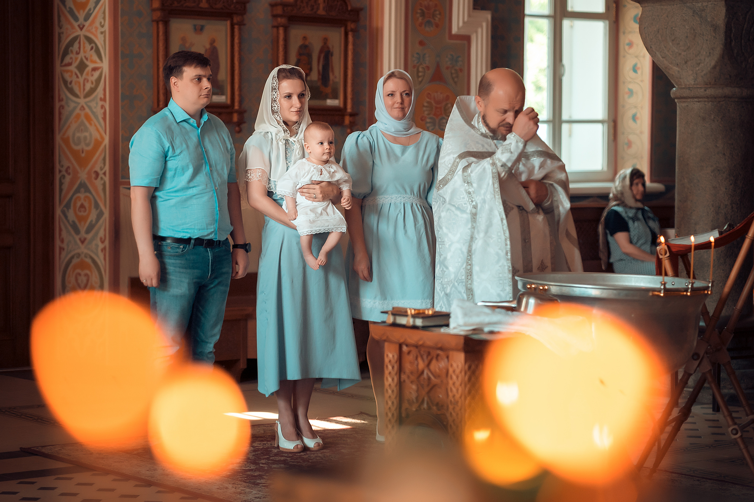 Крещение малыша. Фотограф на Крещение и Венчание в Красноярске Рамазанова Юлия