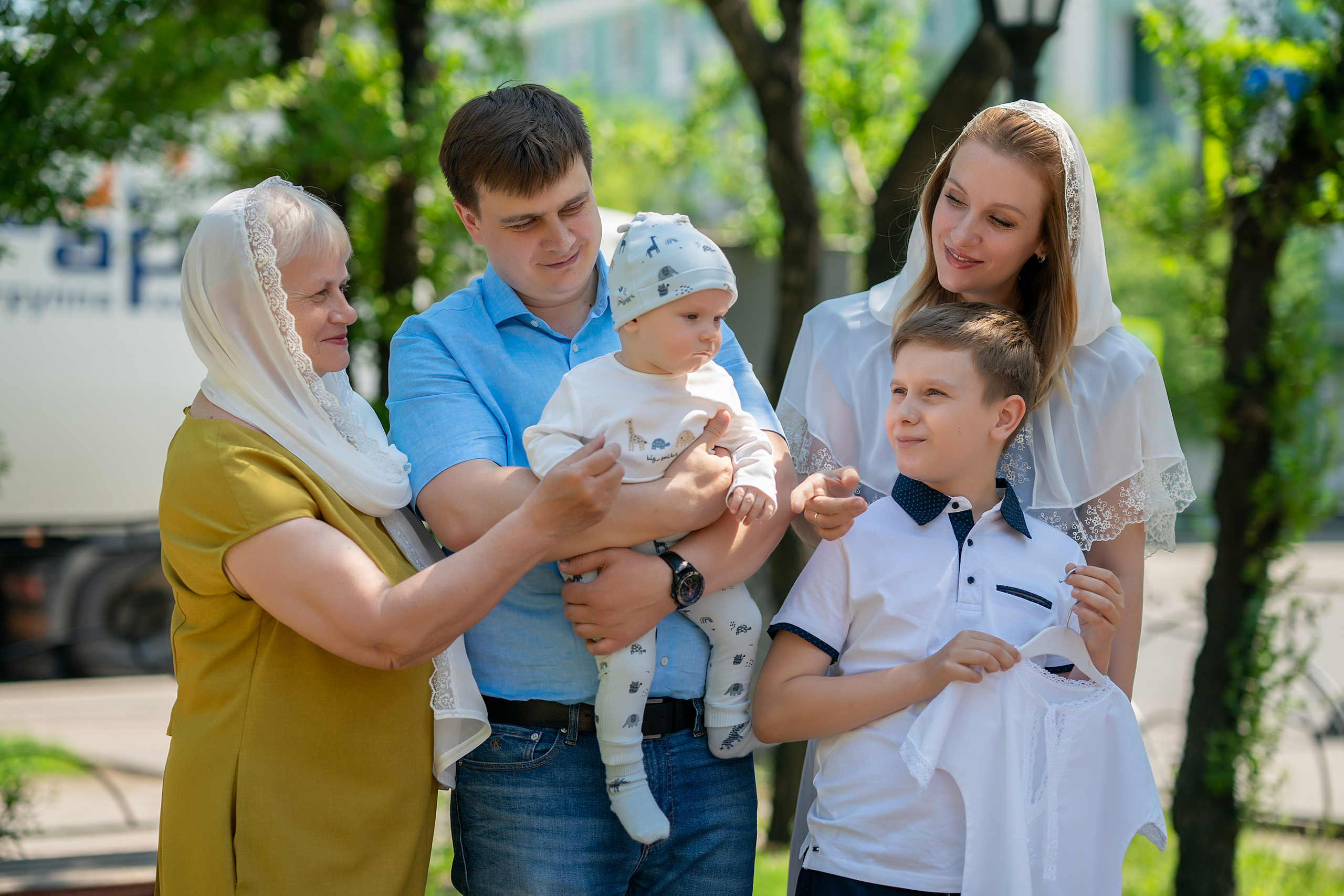 Крещение малыша. Фотограф на Крещение и Венчание в Красноярске Рамазанова Юлия
