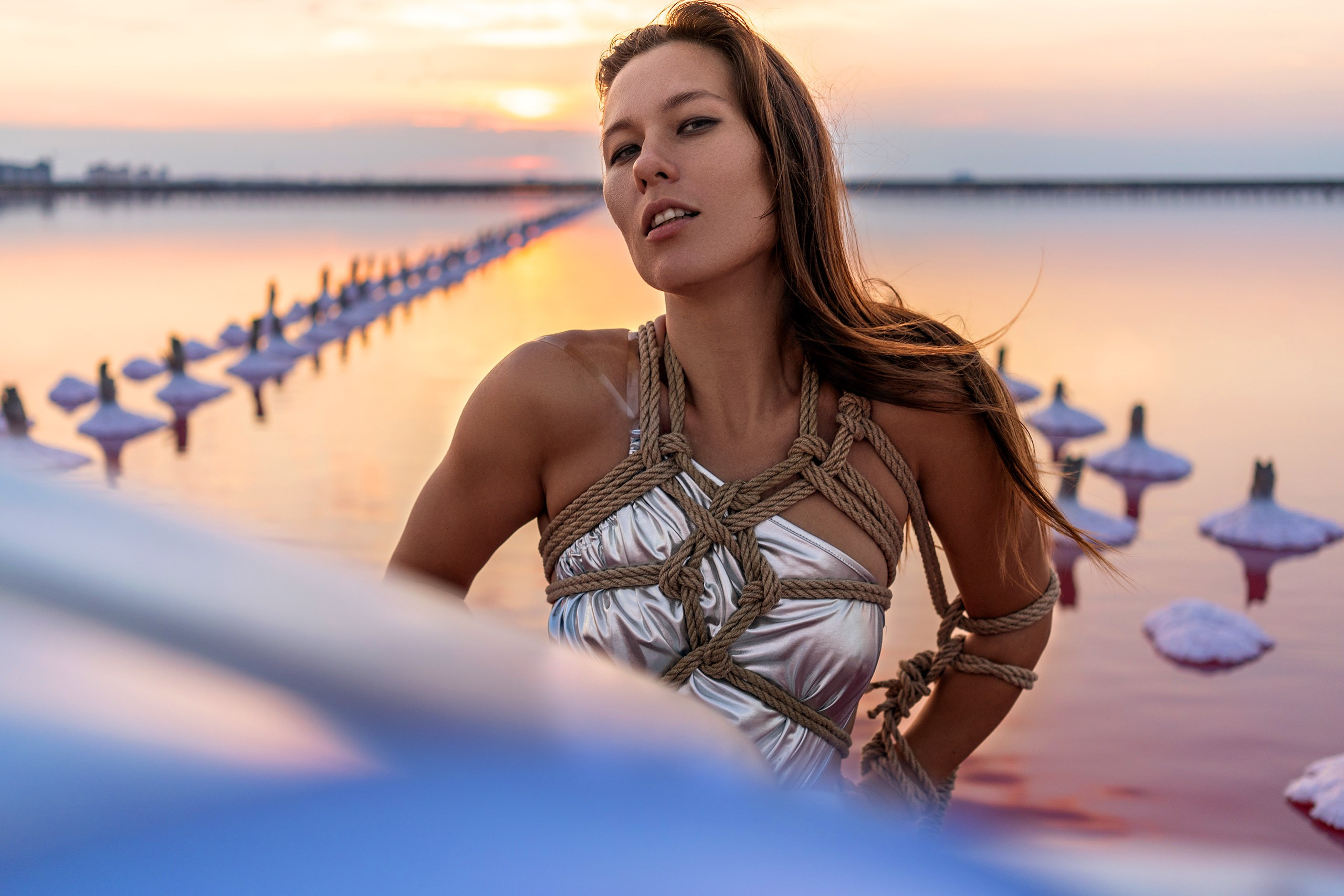 Розовое озеро, шибари. Фотограф | Крым | Бахчисарай | Симферополь | Севастополь