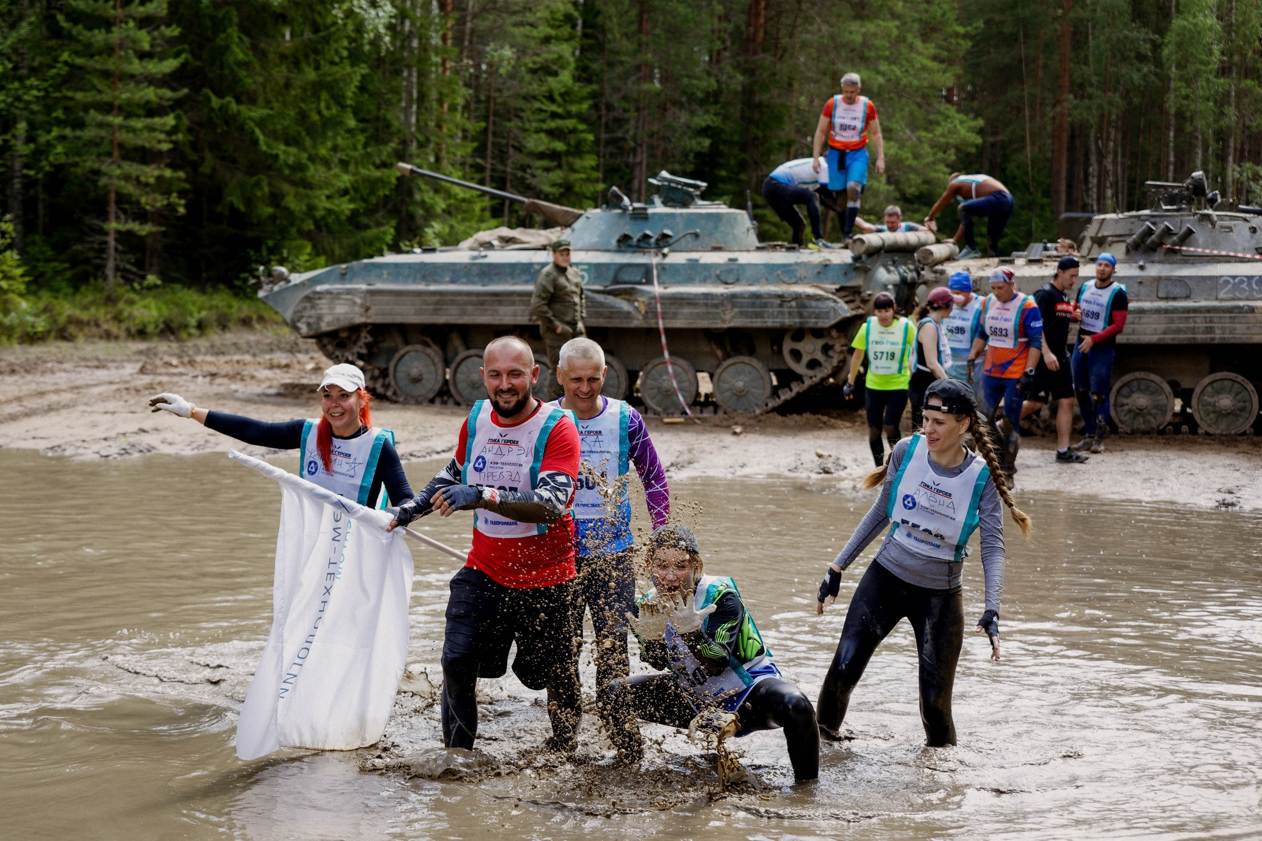 Гонка Героев — команда «АЭМ-технологии». Photographer Sergei Miroshnikov