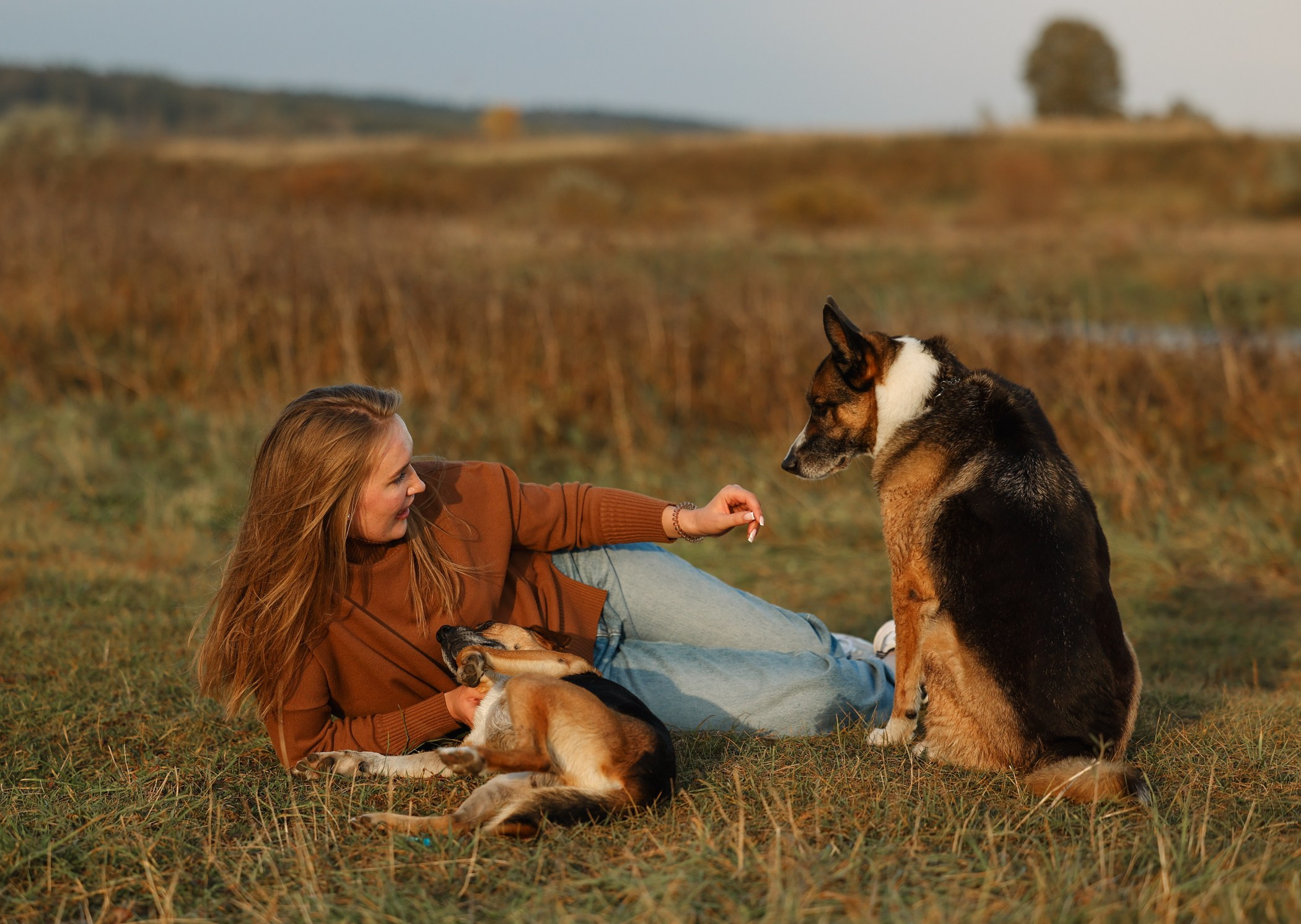 Прогулка на природе. Фотограф-анималист Полина Колкова | Москва