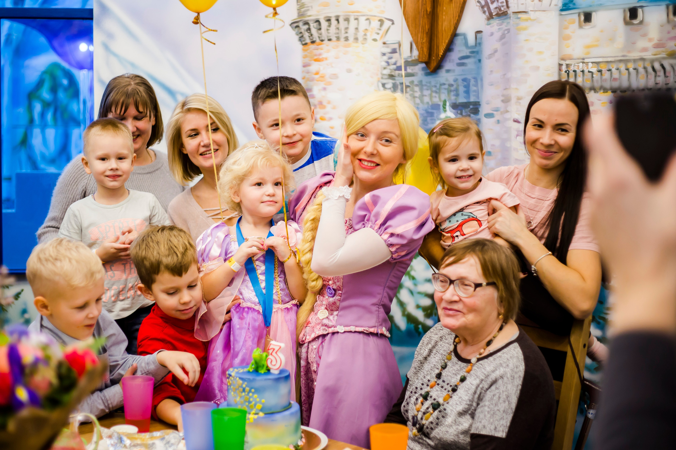 Репортаж — Алине 3 года!. Свадебный и семейный фотограф в Санкт-Петербурге Макеева Наталья