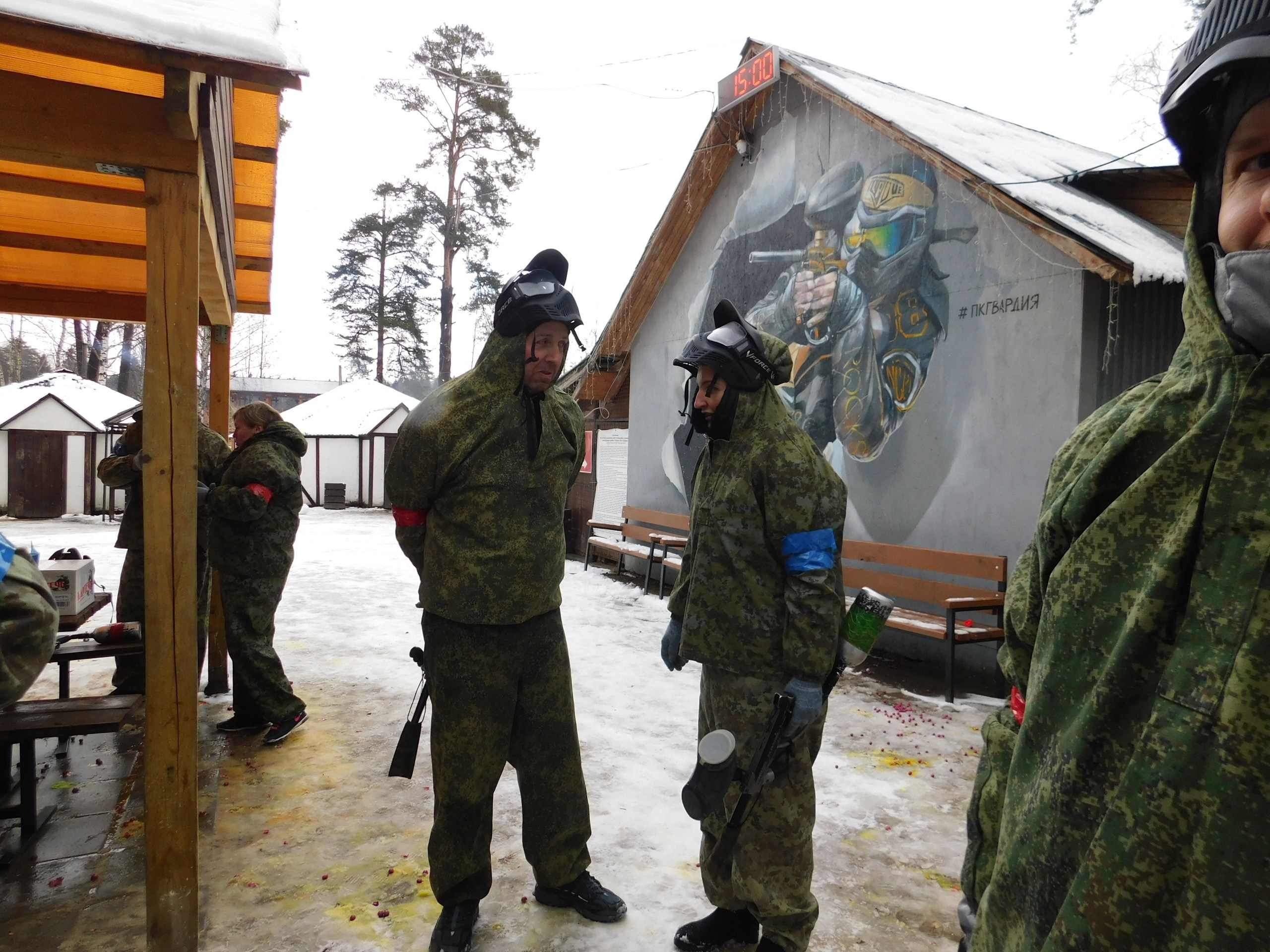 Пейнтбол + шашлычки | 23.02.2020. Галерея Фантим