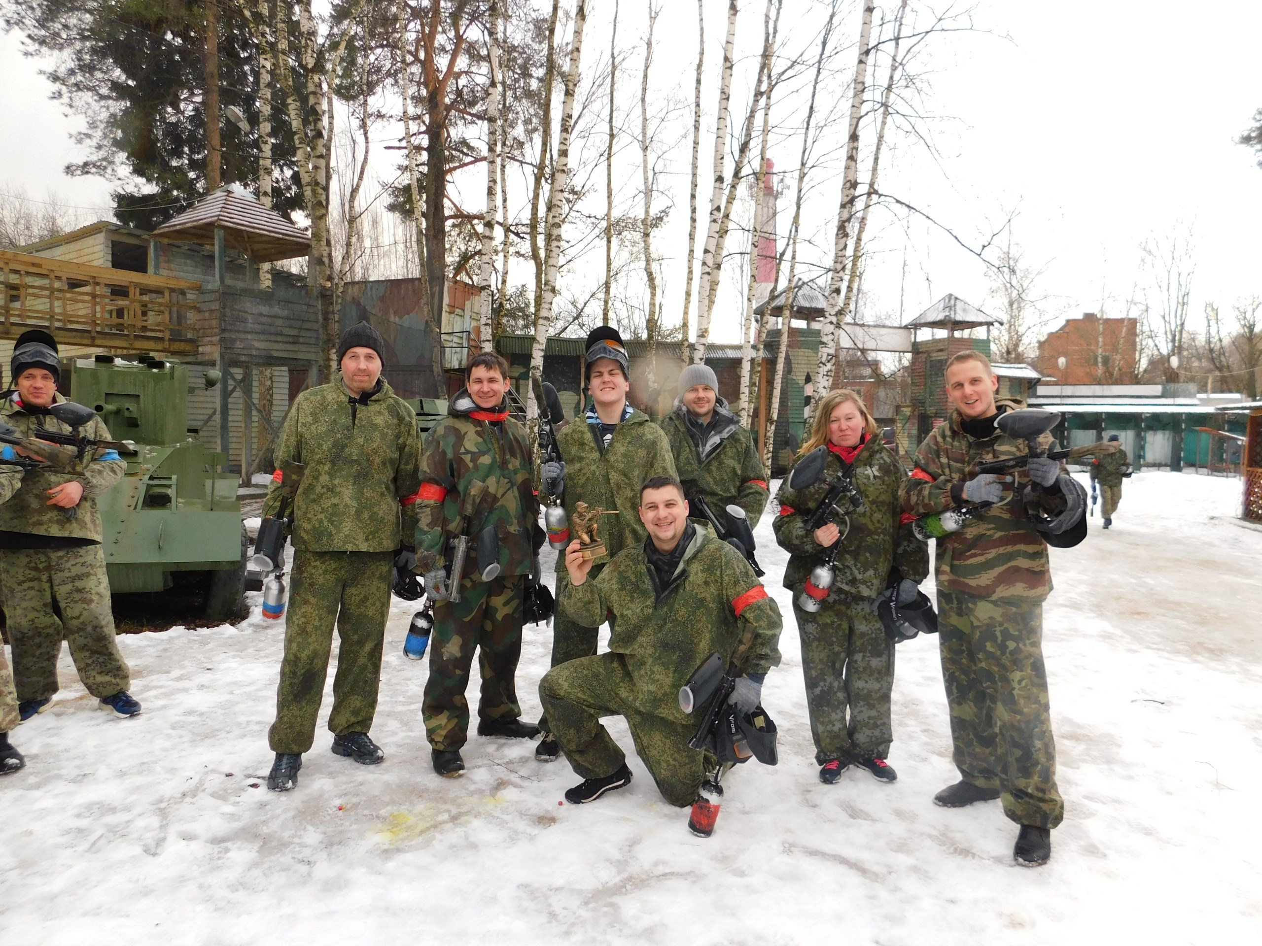 Пейнтбол + шашлычки | 23.02.2020. Галерея Фантим