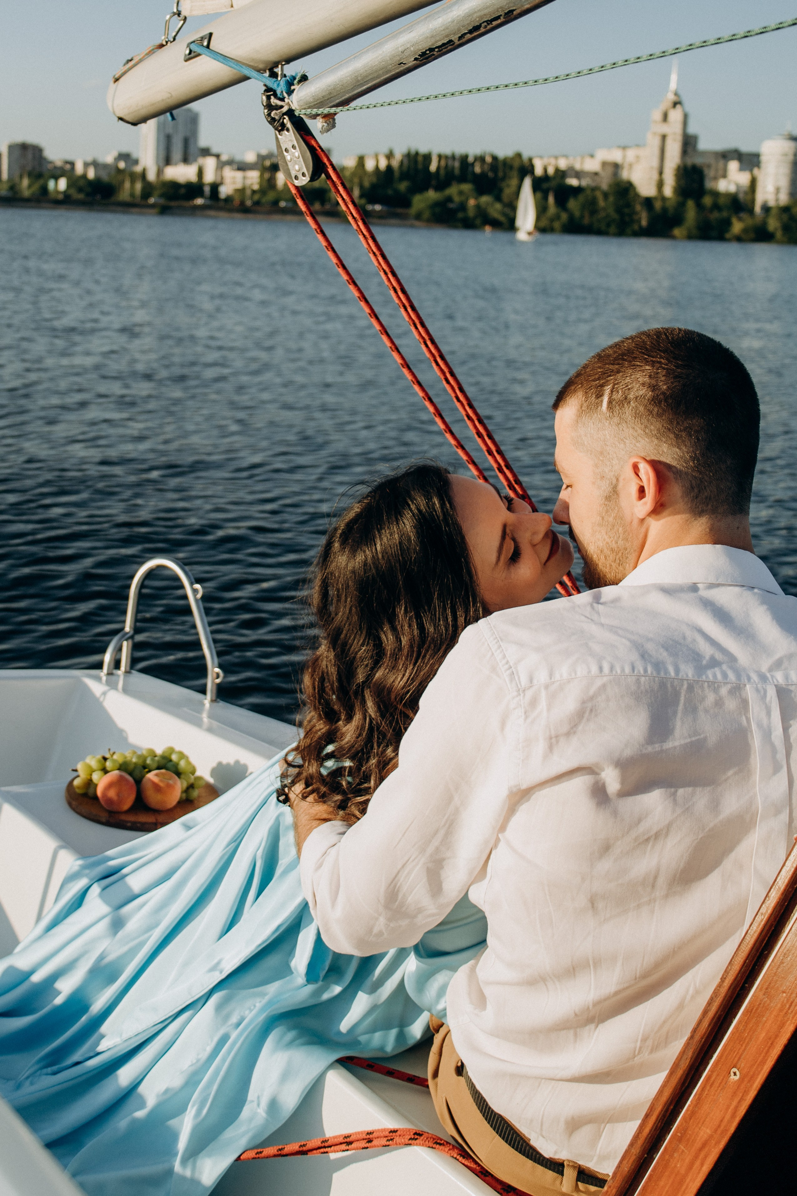 Катя, Максим, яхта. Портретный и семейный фотограф в Воронеже Ксения Ремизова