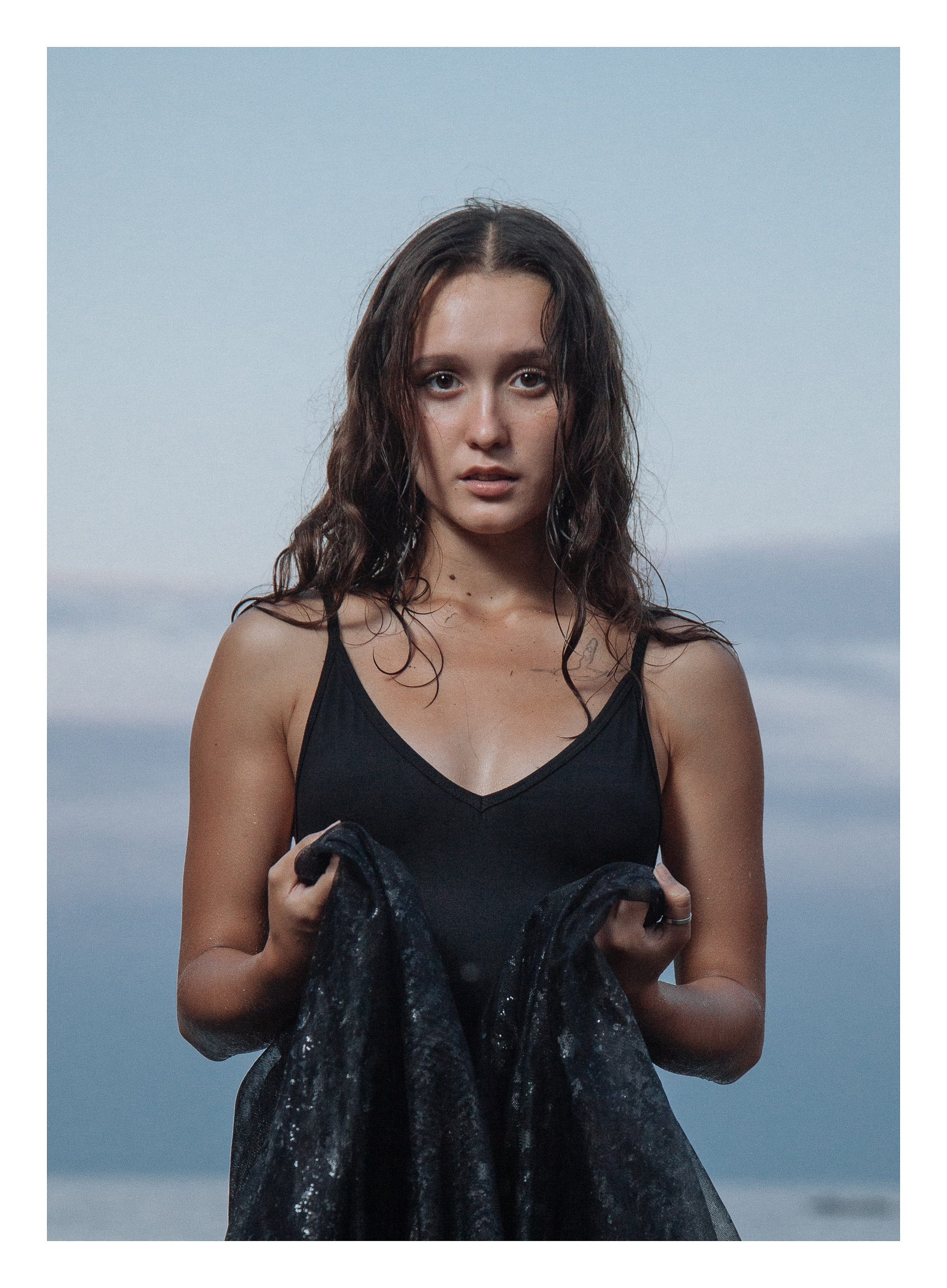 Лиза ЛИСТОПАД. портрет у моря. Фотография, как она есть