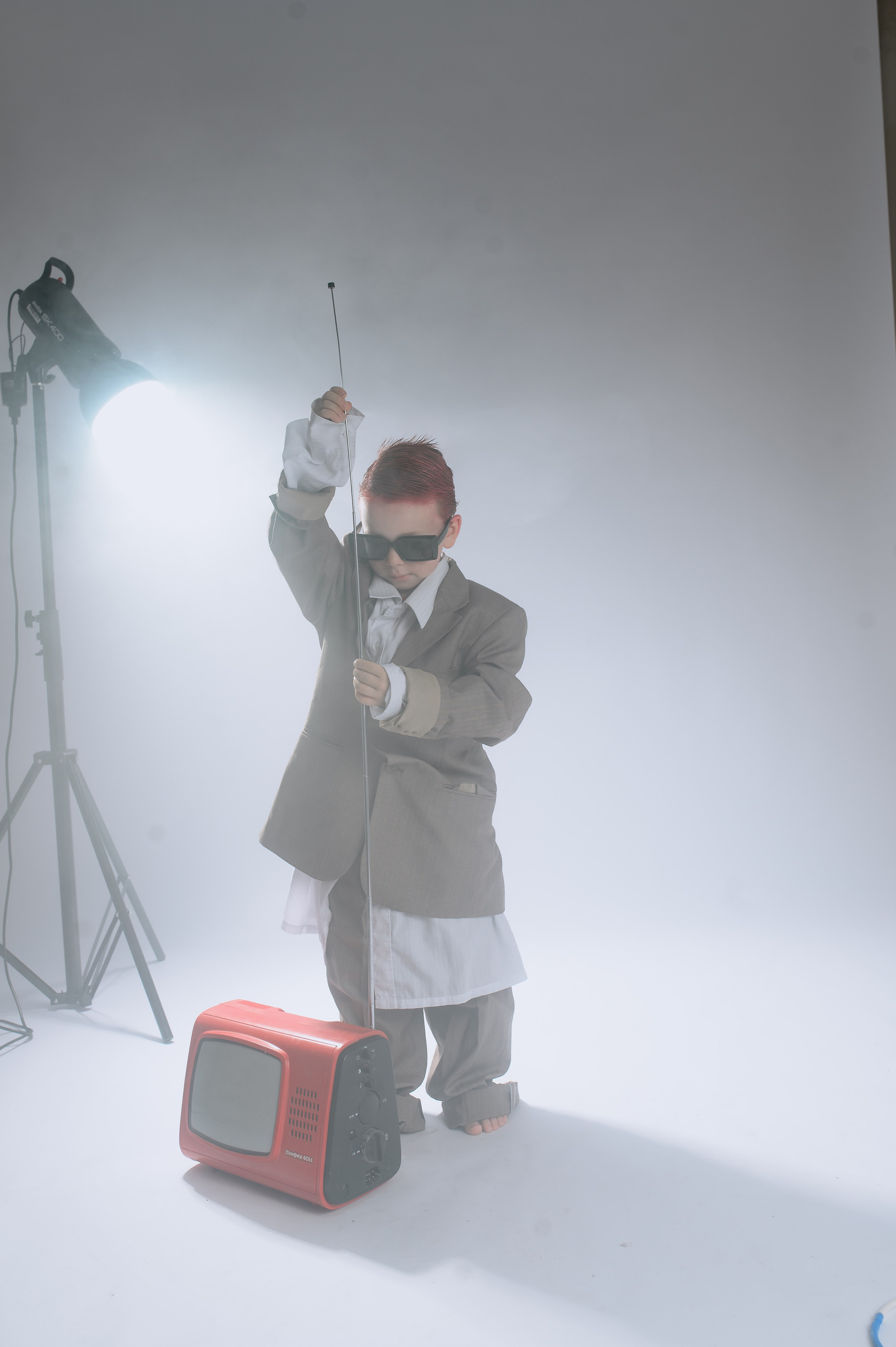 7 лет. Стилизация под взрослого. Фотограф Котова Валентина