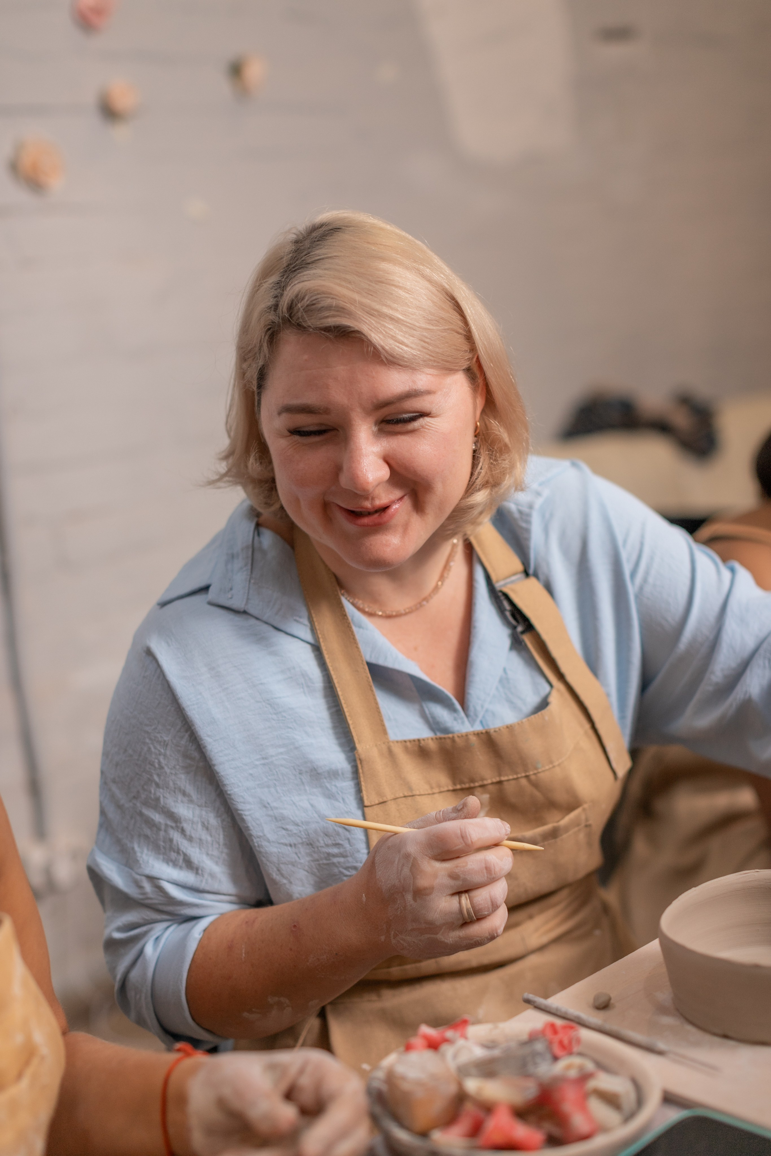 Гончарный МК Ирина и Юлия. Семейный и детский newborn фотограф в Ростове-на-Дону Наталья Лебедева