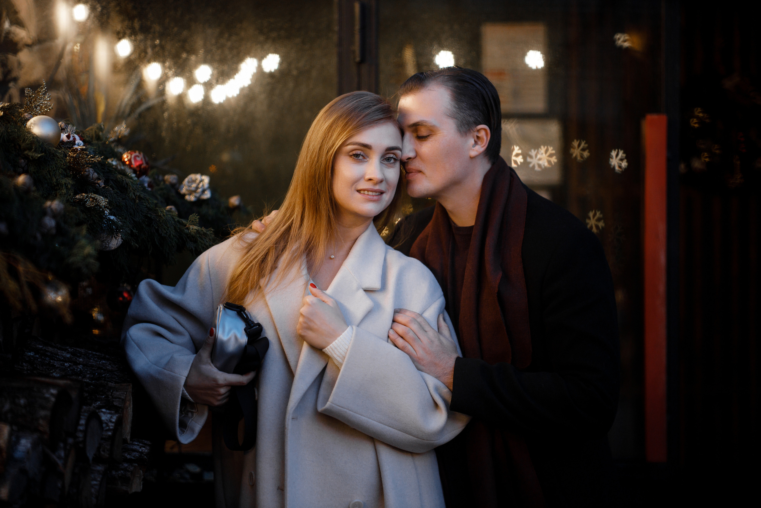 Елки и снежинки :) Анонс Новогодней съемки для Насти и Феди. Свадебный фотограф в Крыму и Севастополе Ольга Баскакова