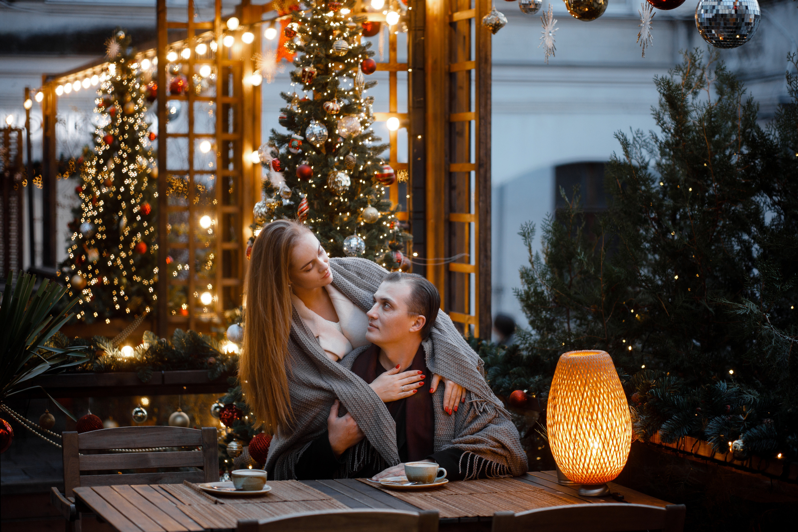 Елки и снежинки :) Анонс Новогодней съемки для Насти и Феди. Свадебный фотограф в Крыму и Севастополе Ольга Баскакова