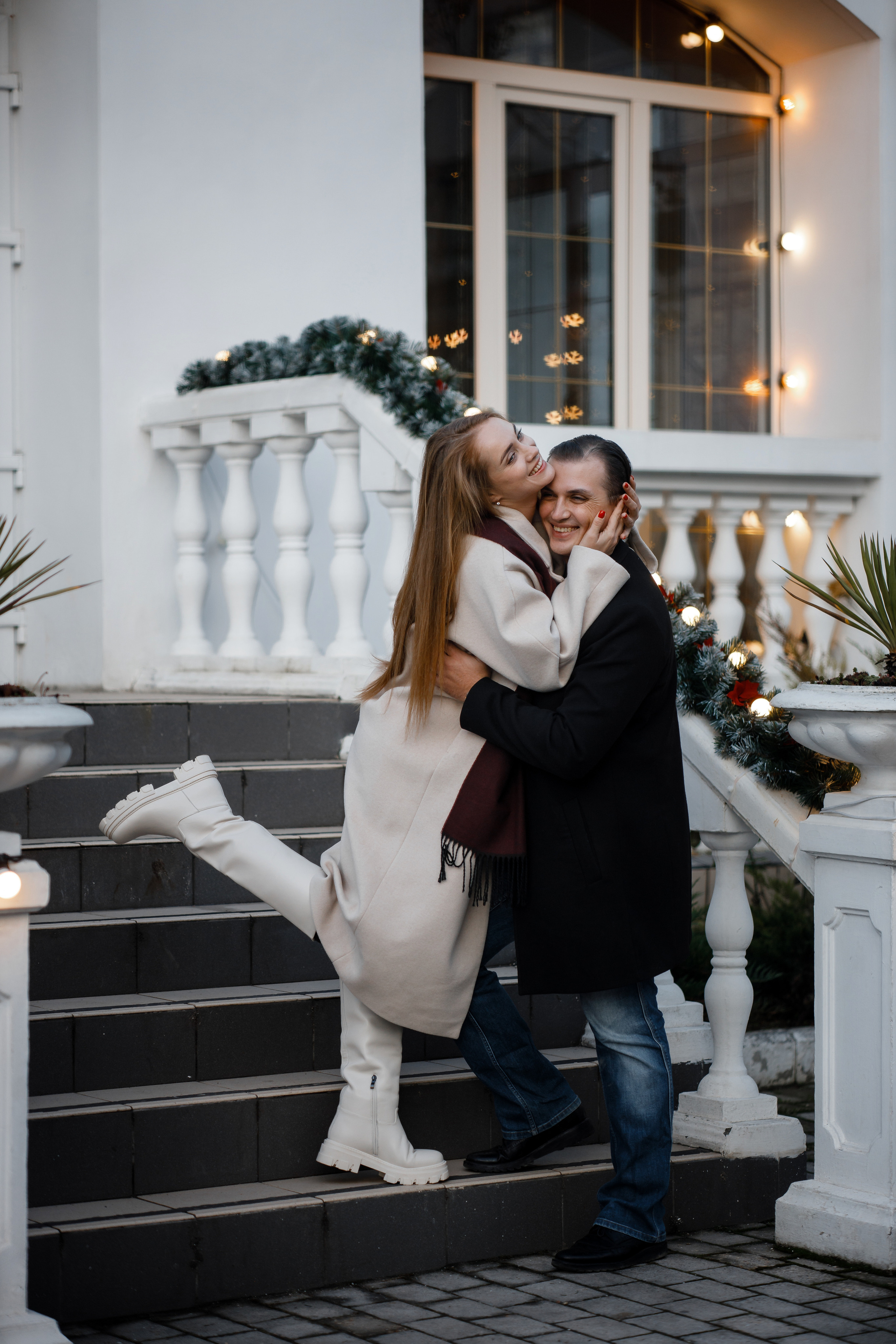 Елки и снежинки :) Анонс Новогодней съемки для Насти и Феди. Свадебный фотограф в Крыму и Севастополе Ольга Баскакова