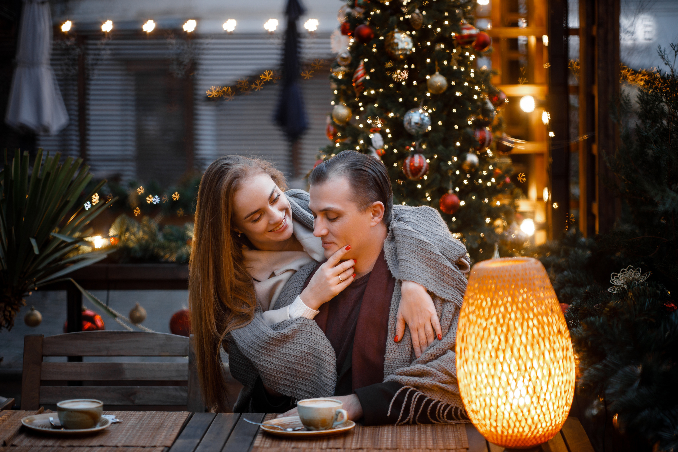 Елки и снежинки :) Анонс Новогодней съемки для Насти и Феди. Свадебный фотограф в Крыму и Севастополе Ольга Баскакова