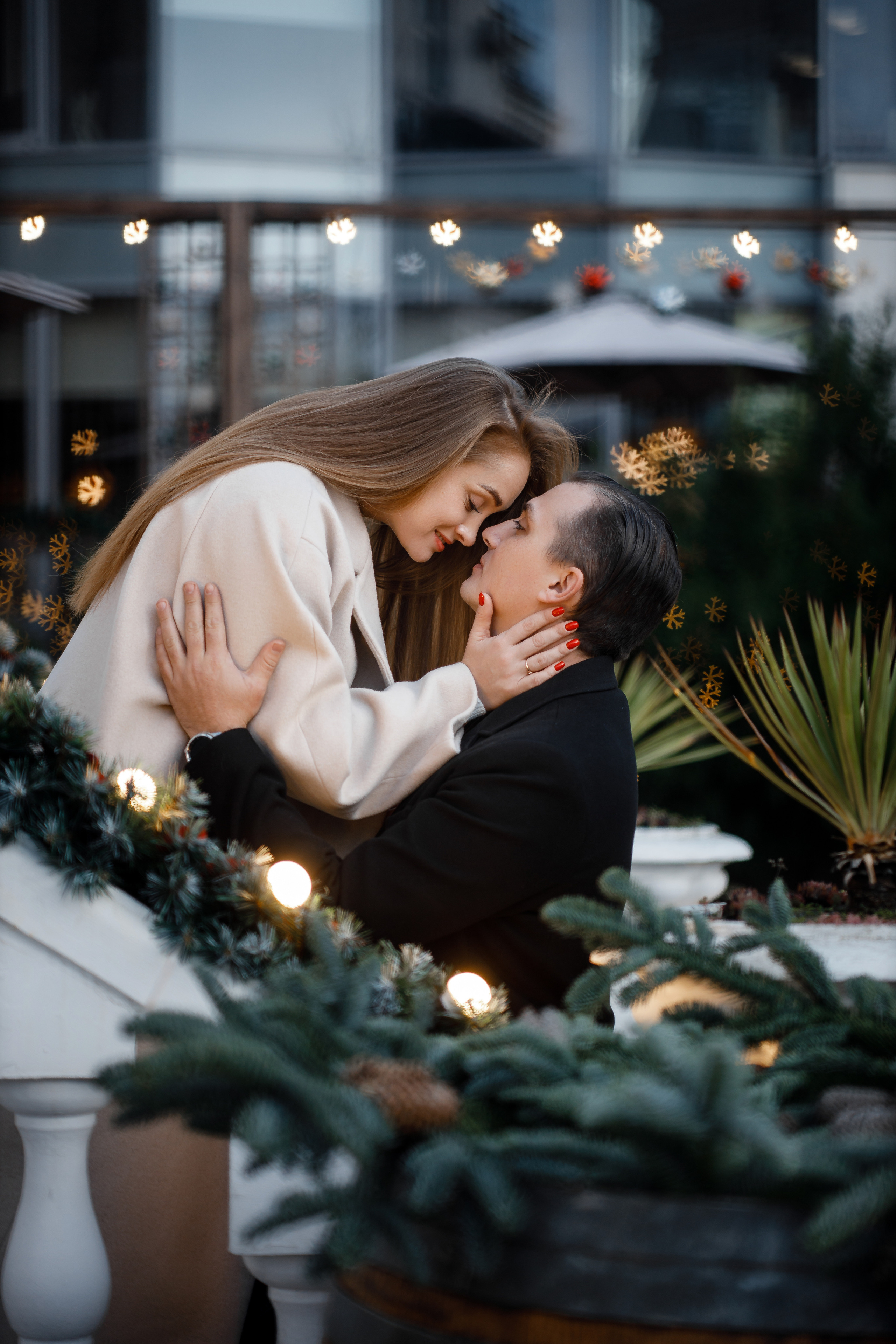 Елки и снежинки :) Анонс Новогодней съемки для Насти и Феди. Свадебный фотограф в Крыму и Севастополе Ольга Баскакова