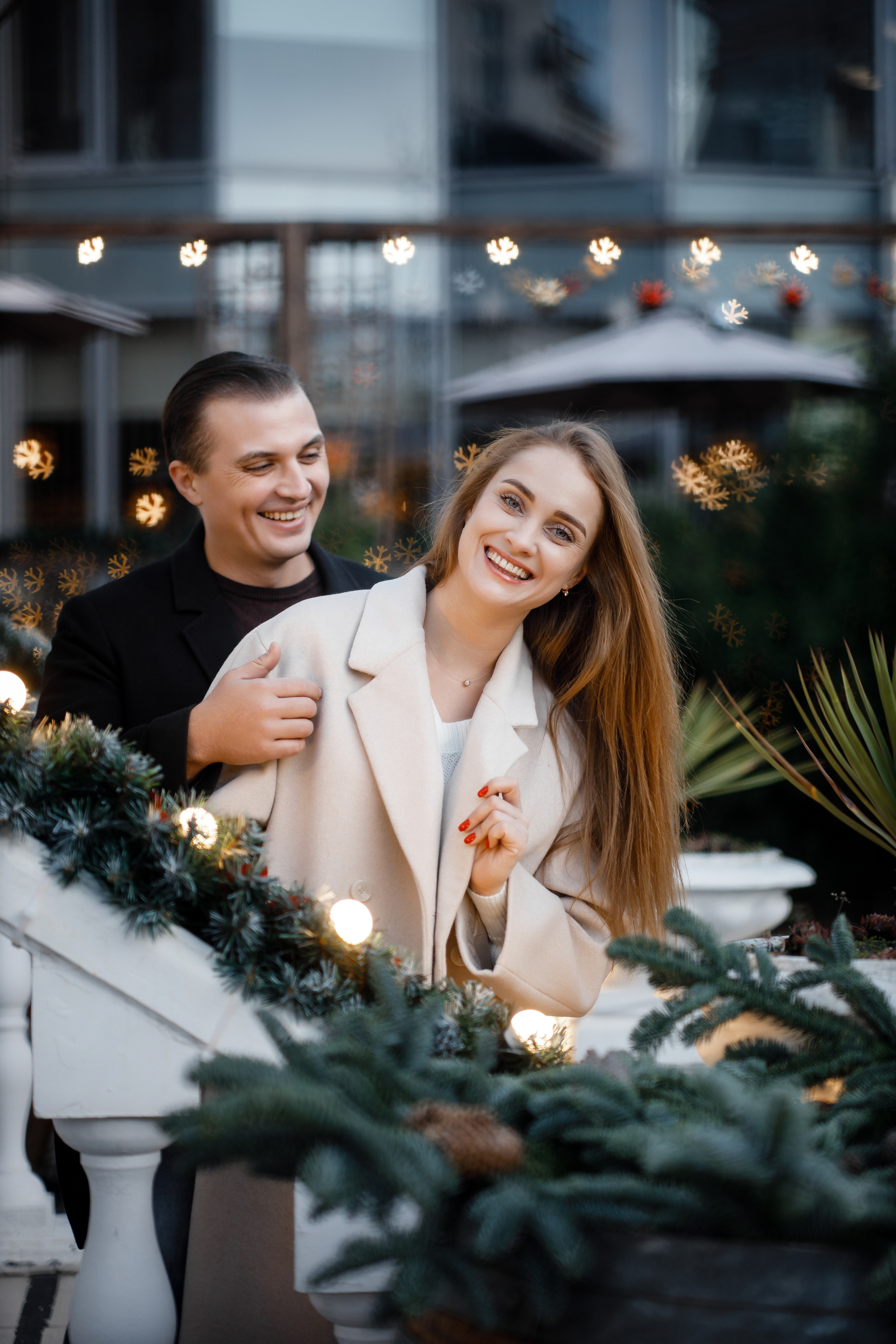 Елки и снежинки :) Анонс Новогодней съемки для Насти и Феди. Свадебный фотограф в Крыму и Севастополе Ольга Баскакова