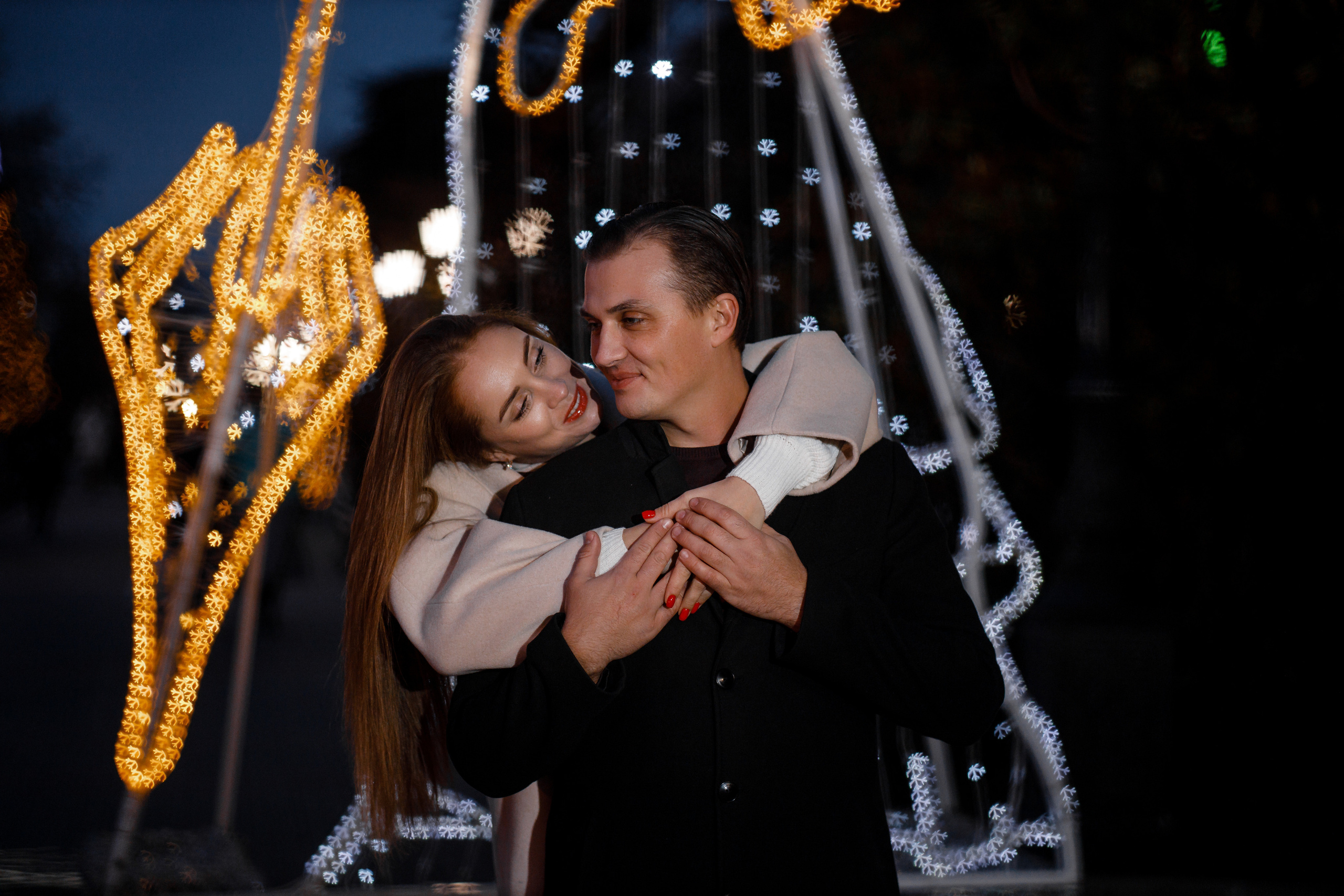 Елки и снежинки :) Анонс Новогодней съемки для Насти и Феди. Свадебный фотограф в Крыму и Севастополе Ольга Баскакова