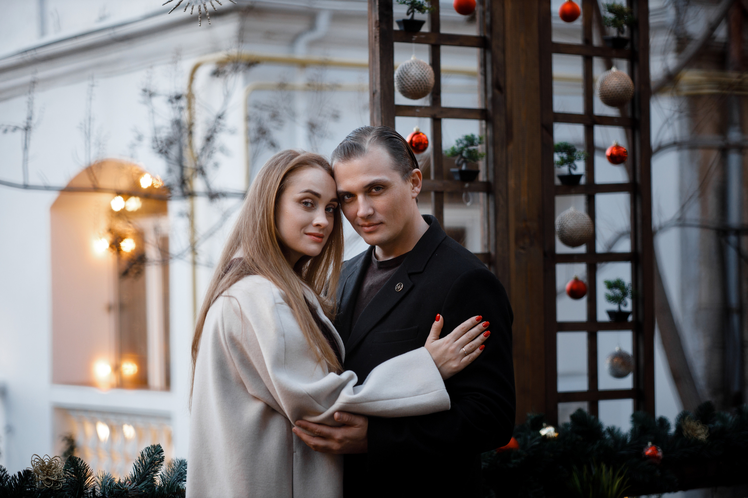 Елки и снежинки :) Анонс Новогодней съемки для Насти и Феди. Свадебный фотограф в Крыму и Севастополе Ольга Баскакова